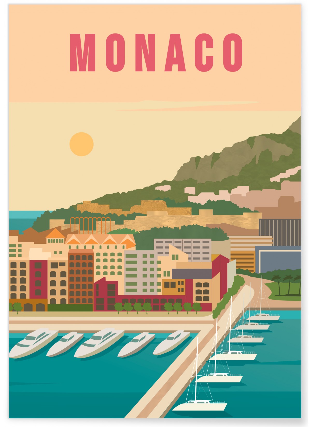 Affiche ville Monaco, L'AFFICHERIE