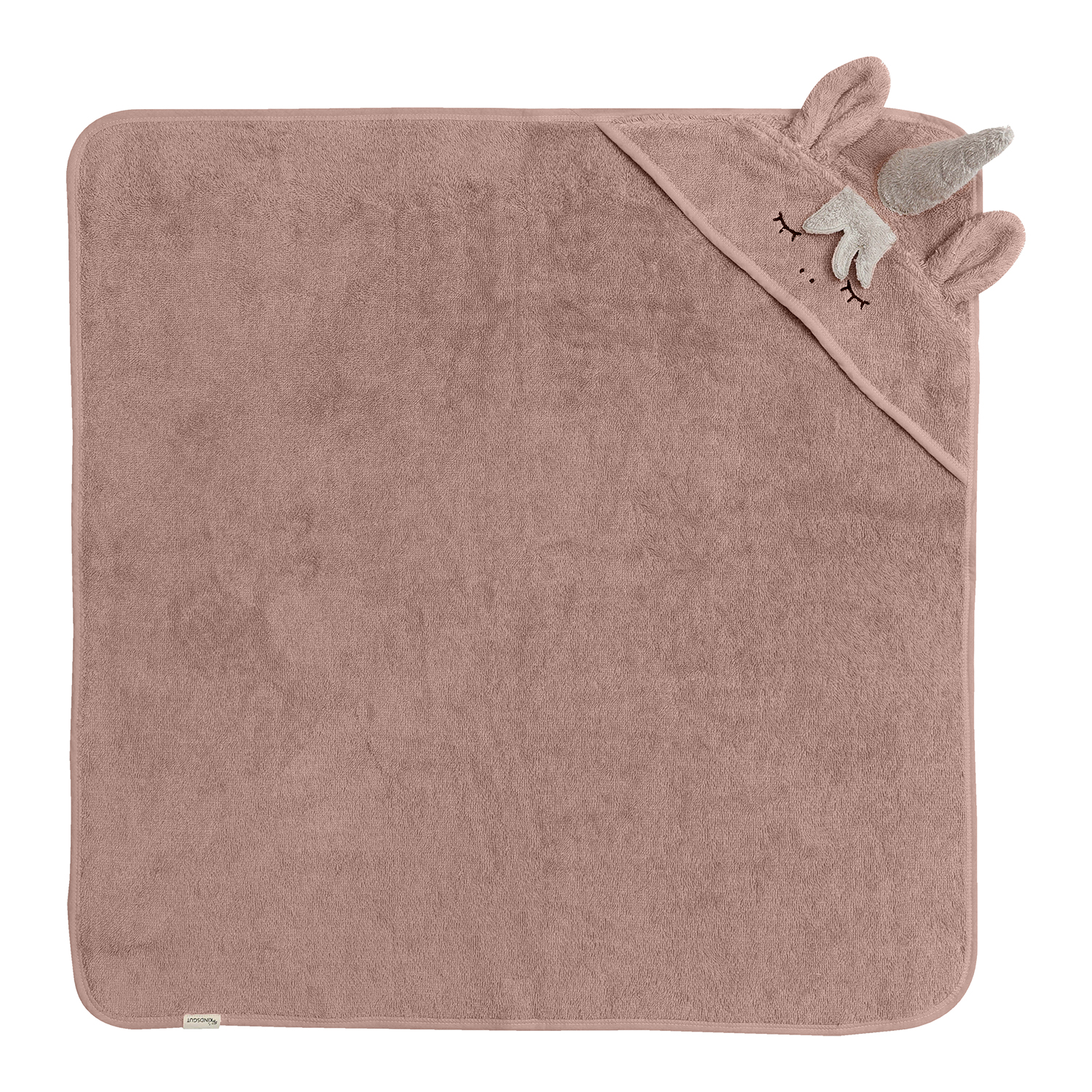 Serviette à capuche licorne, KINDSGUT