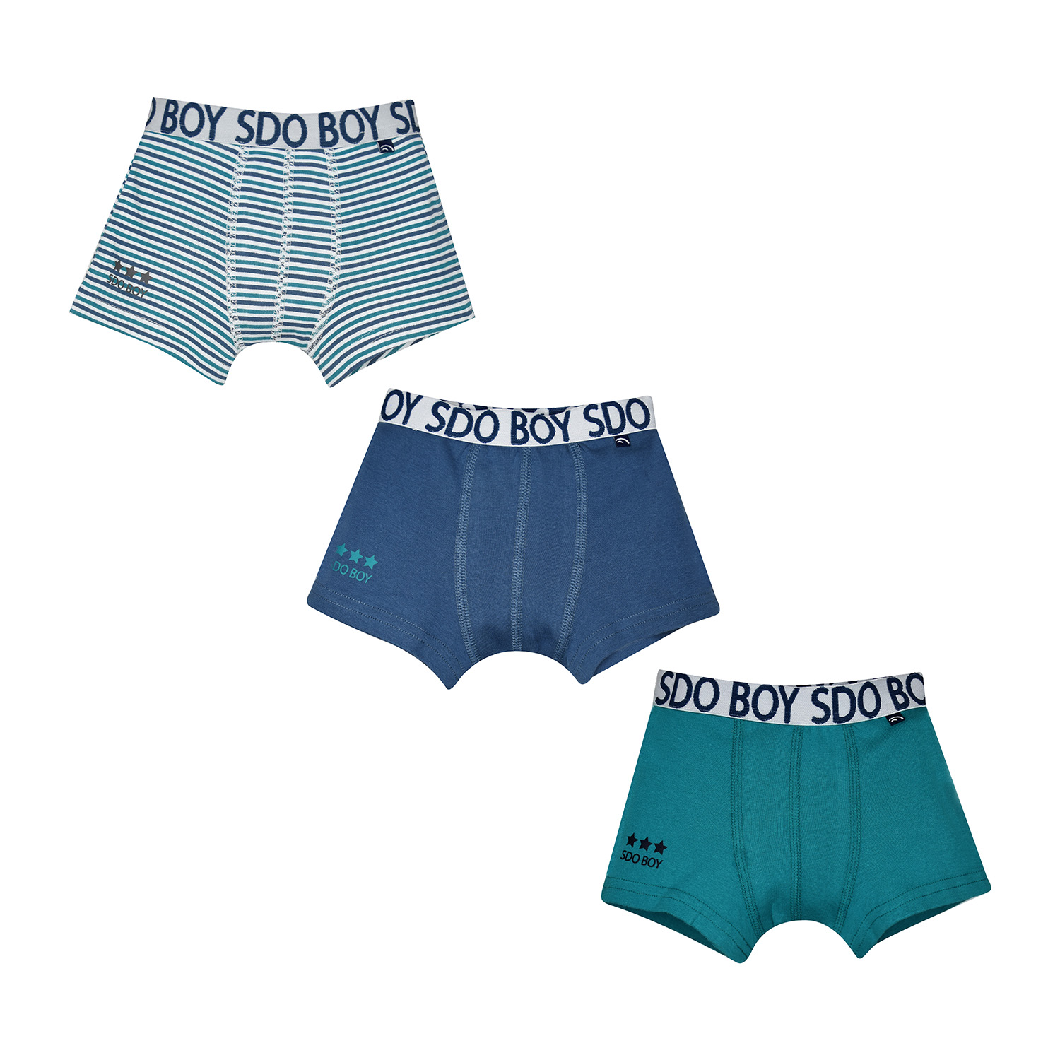 Lot de 3 boxers jake enfant, SUCRE D'ORGE