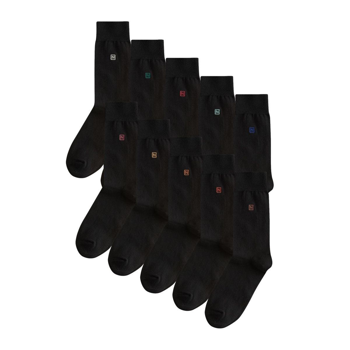 Chaussettes fraîcheur brodées, NEXT