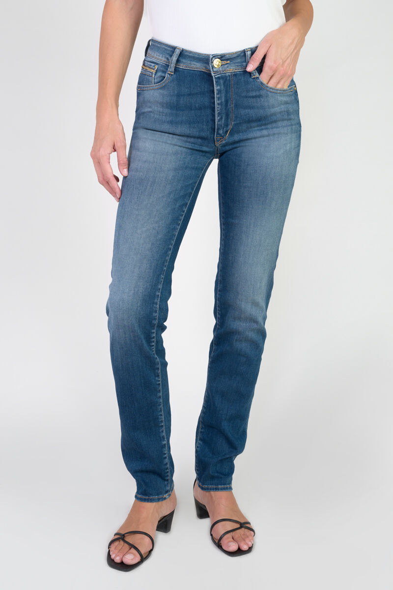 Jeans push-up droite taille haute PULP, longueur 34, LE TEMPS DES CERISES