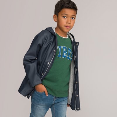 Recycled Hooded Waxed Jacket, 3-12 Years LA REDOUTE COLLECTIONS