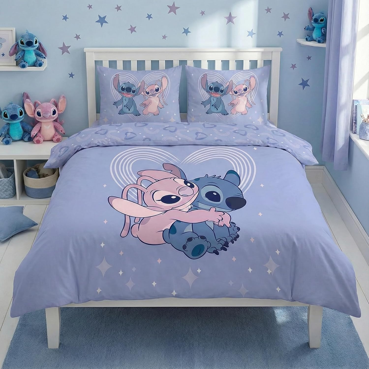 My Sweety Pop Parure De Lit Bébé Dinosaure 2 Pièces - Housse De Couette Réversible 100x135cm
