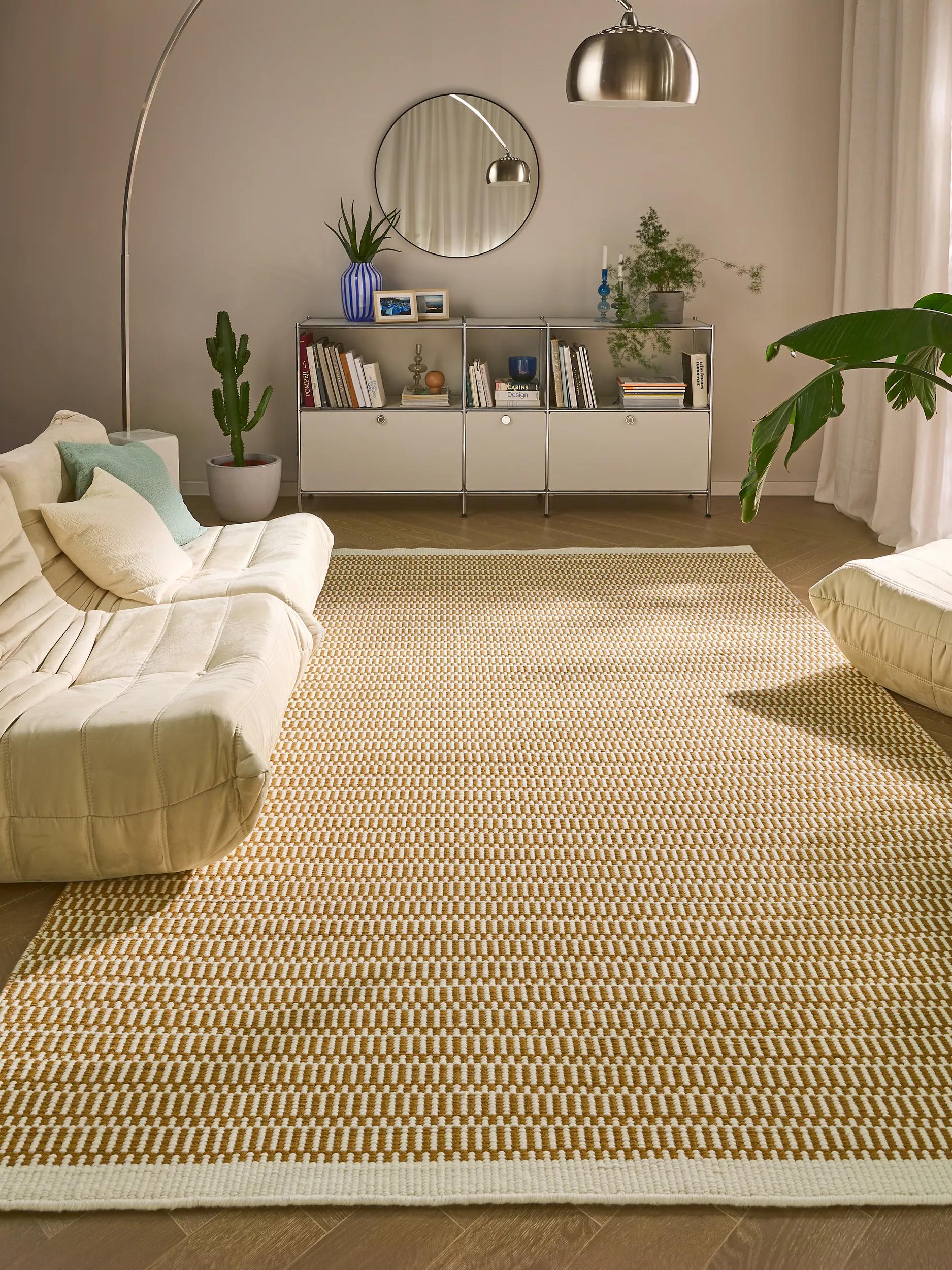 Tapis de laine tissé main LAURA, BENUTA 