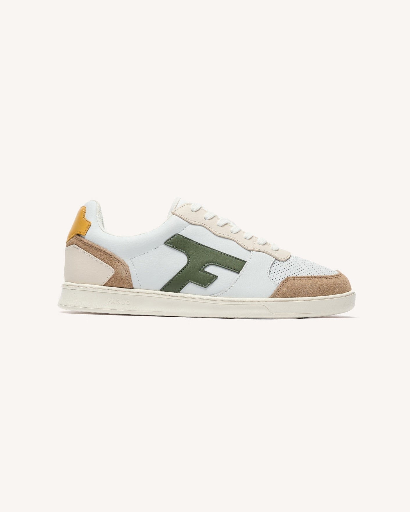Baskets basses cuir suede HAZEL, FAGUO