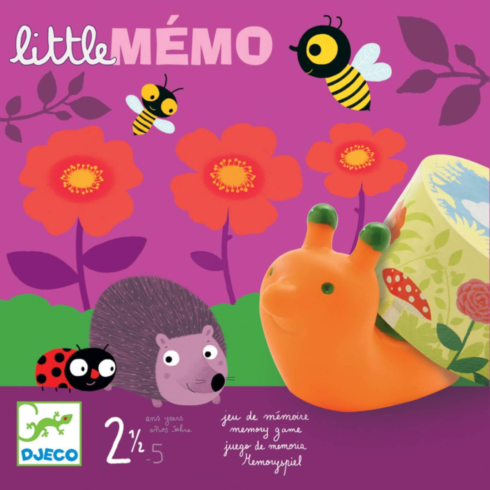 Jeu des tout-petits Little Mémo, DJECO