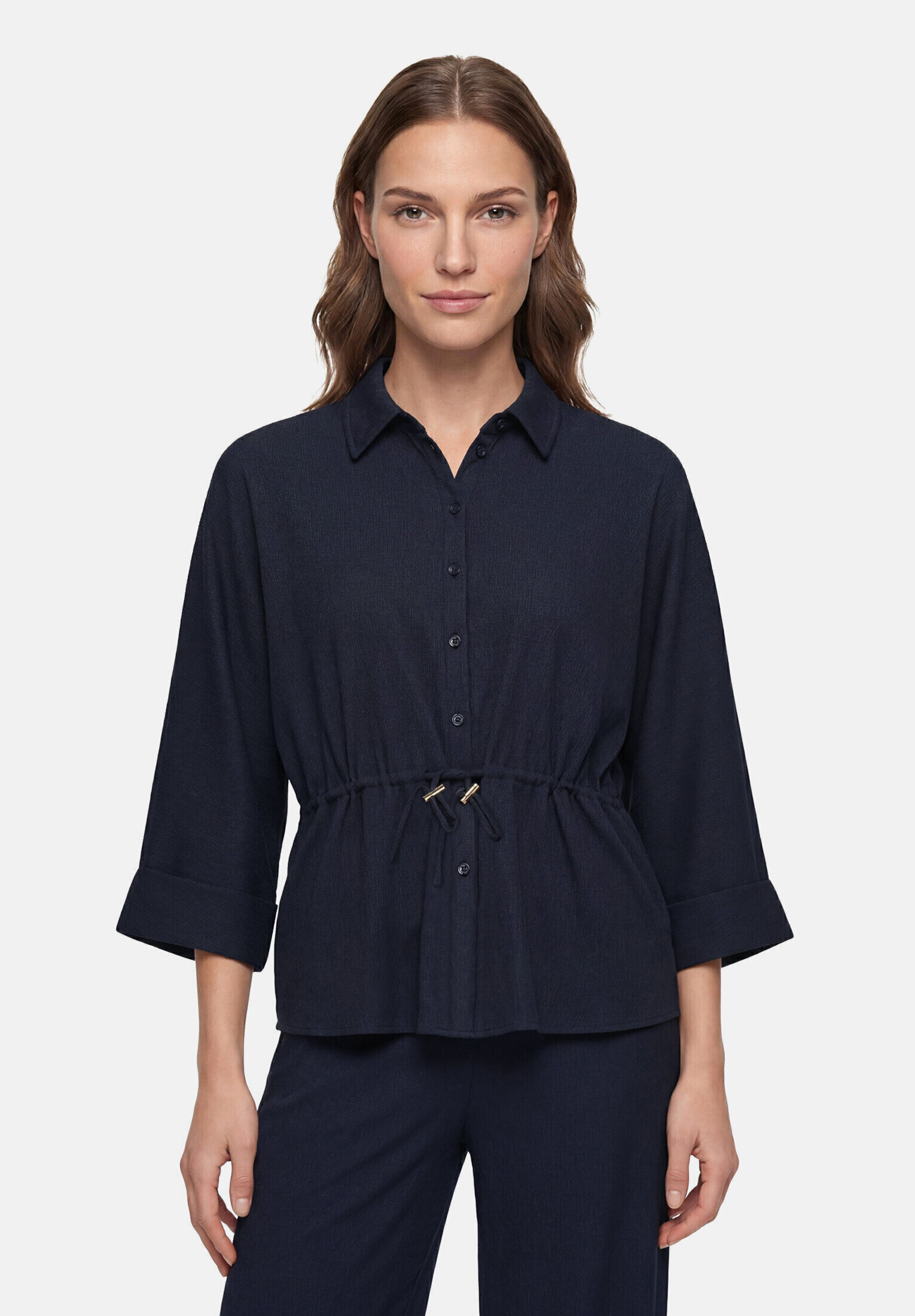 Veste façon blouse à cordon coulissant sous tunnel, BETTY BARCLAY