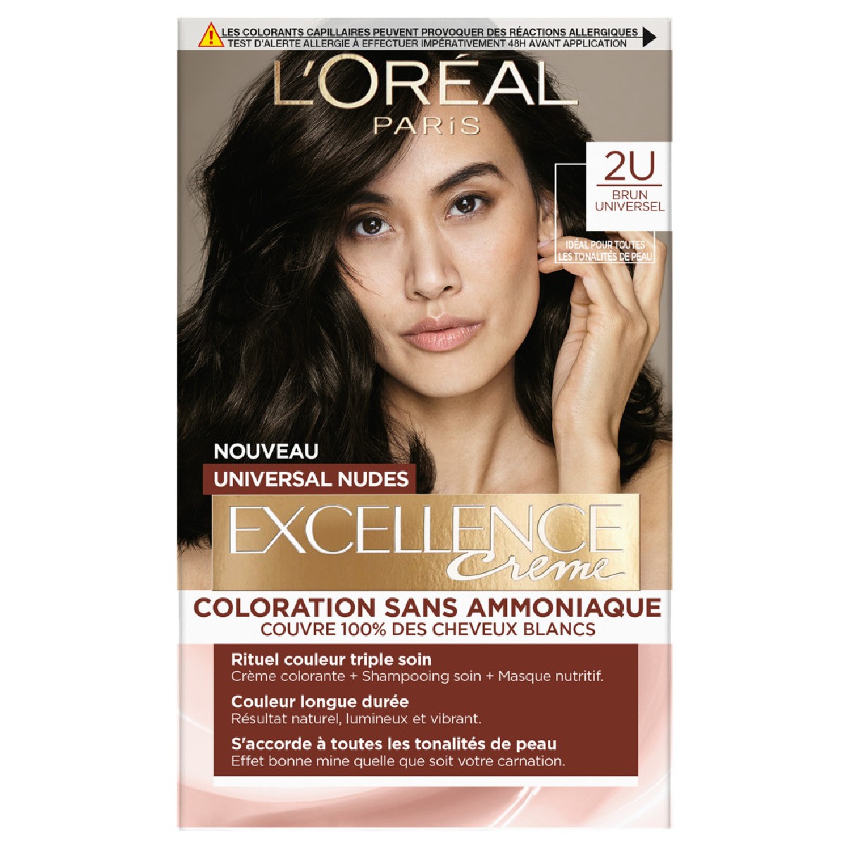 Coloration Permanente Excellence Crème, L'OREAL PARIS