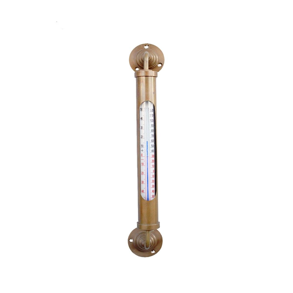 Thermometre Mural Exterieur Style Retro En Laiton Dore Wadiga La Redoute Thermometre Mural Exterieur Style Retro En Laiton Dore Wadiga La Redoute