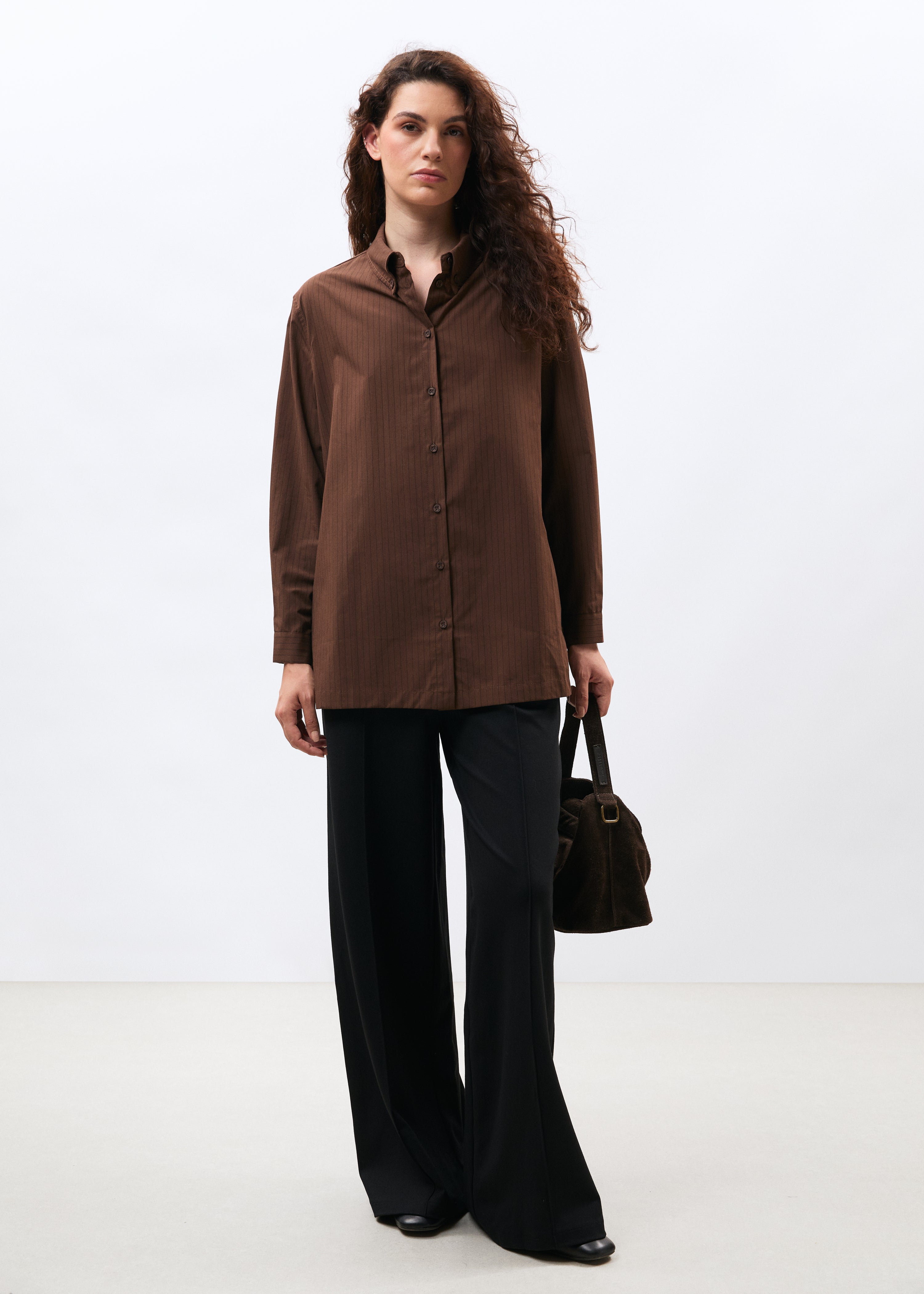 Chemise longue à rayures, HUMILITY
