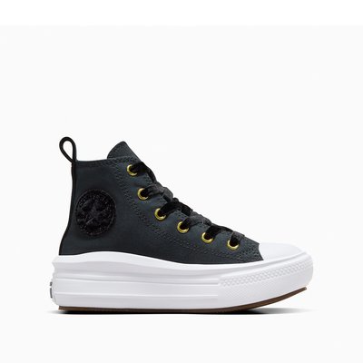 Kids All Star Move Velvet Dreams Canvas High Top Trainers CONVERSE