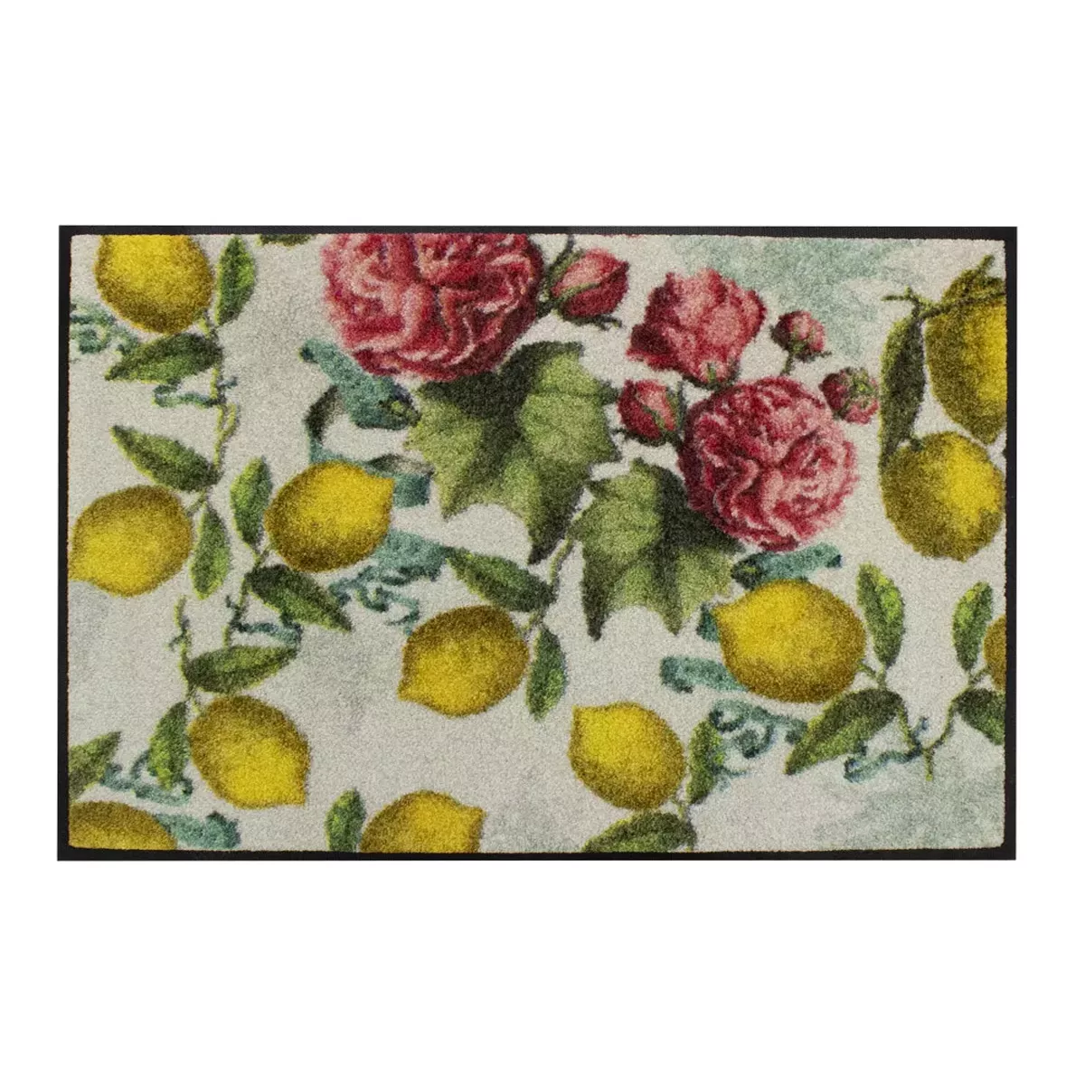 Tapis decor caoutchouc & nylon CITRONS DE MENTON, GARNIER THIEBAUT