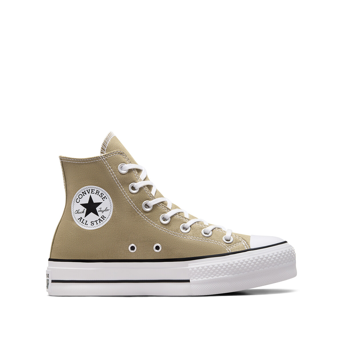 Baskets all star lift hi seasonal color kaki Converse | La Redoute