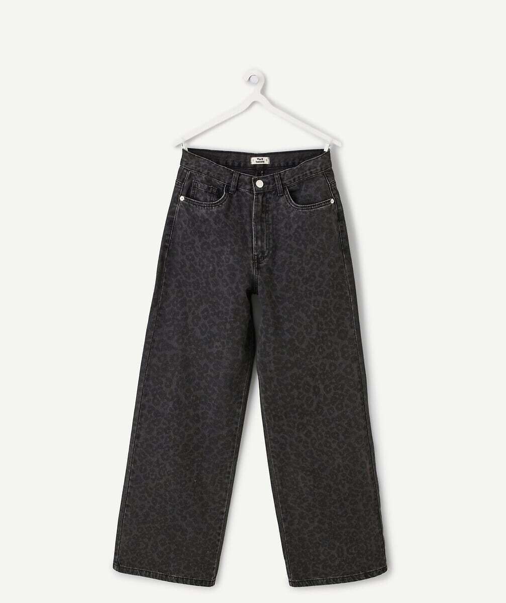 Pantalon large imprimé léopard, TAPE A L'OEIL
