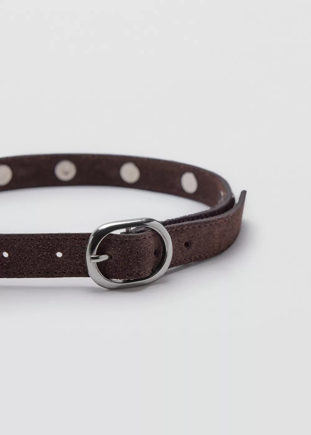 Ceinture en cuir à clous, MANGO KIDS