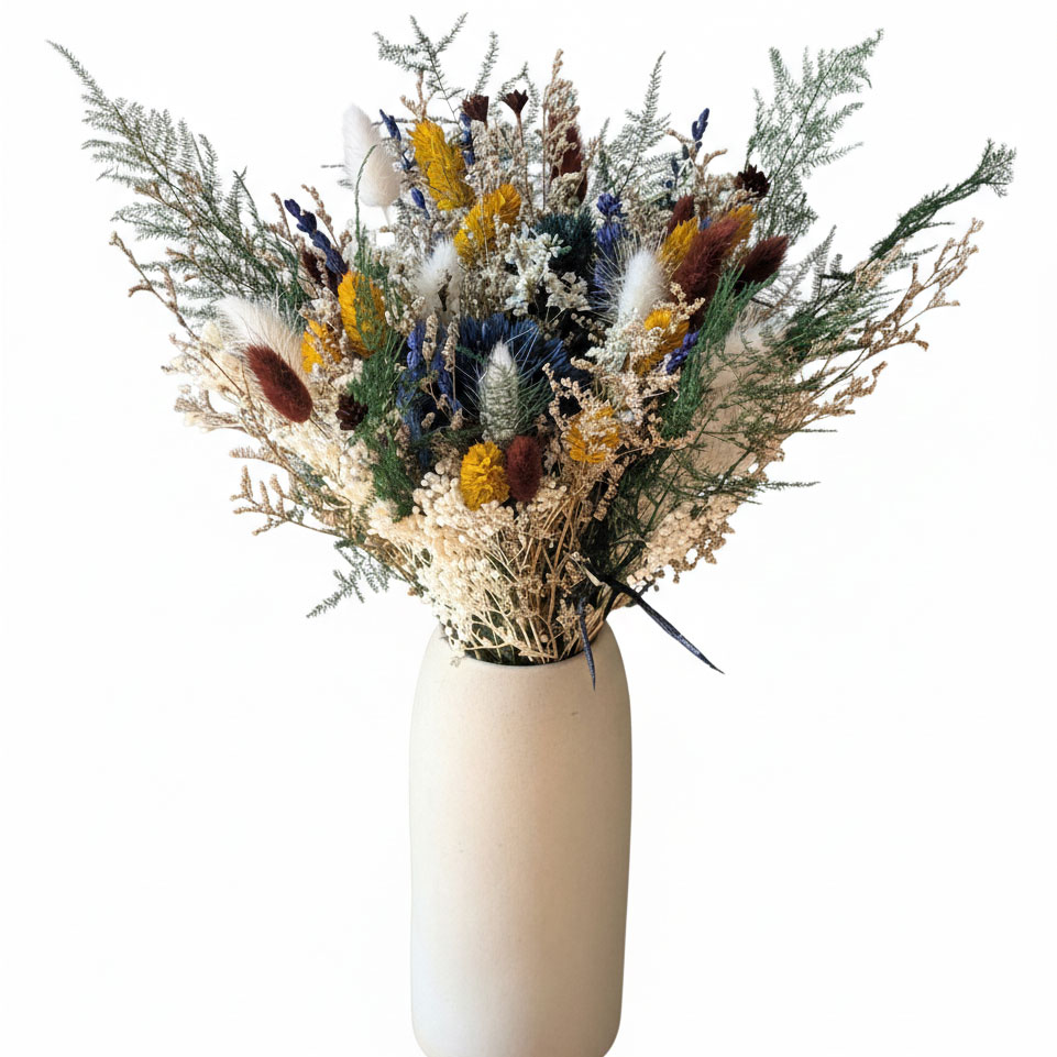 Bouquet de fleurs séchées Billy Taille S, RECONCILIATION VEGETALE