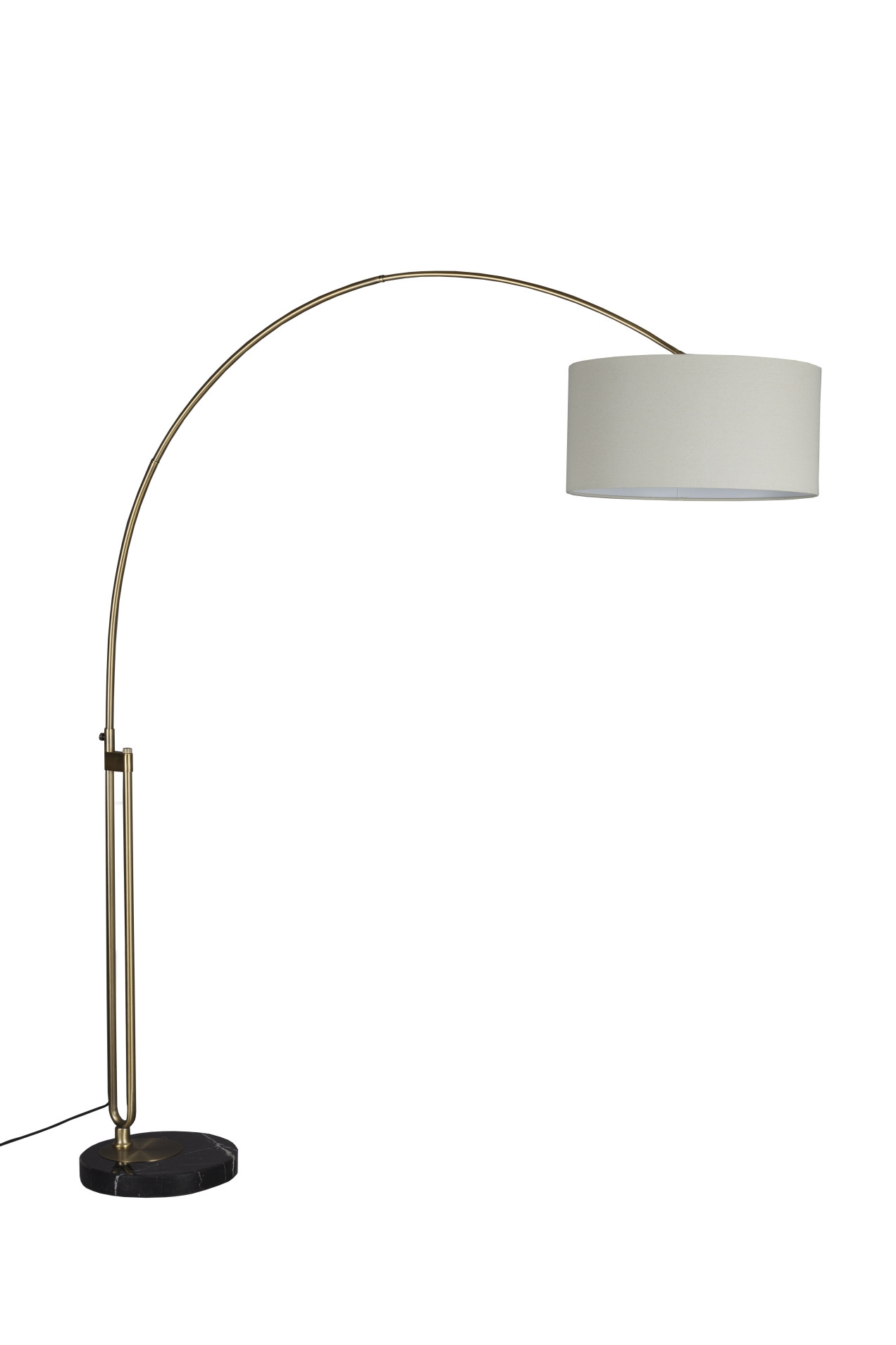 Lampadaire design en métal vintage, ARCHIE, DUTCHBONE