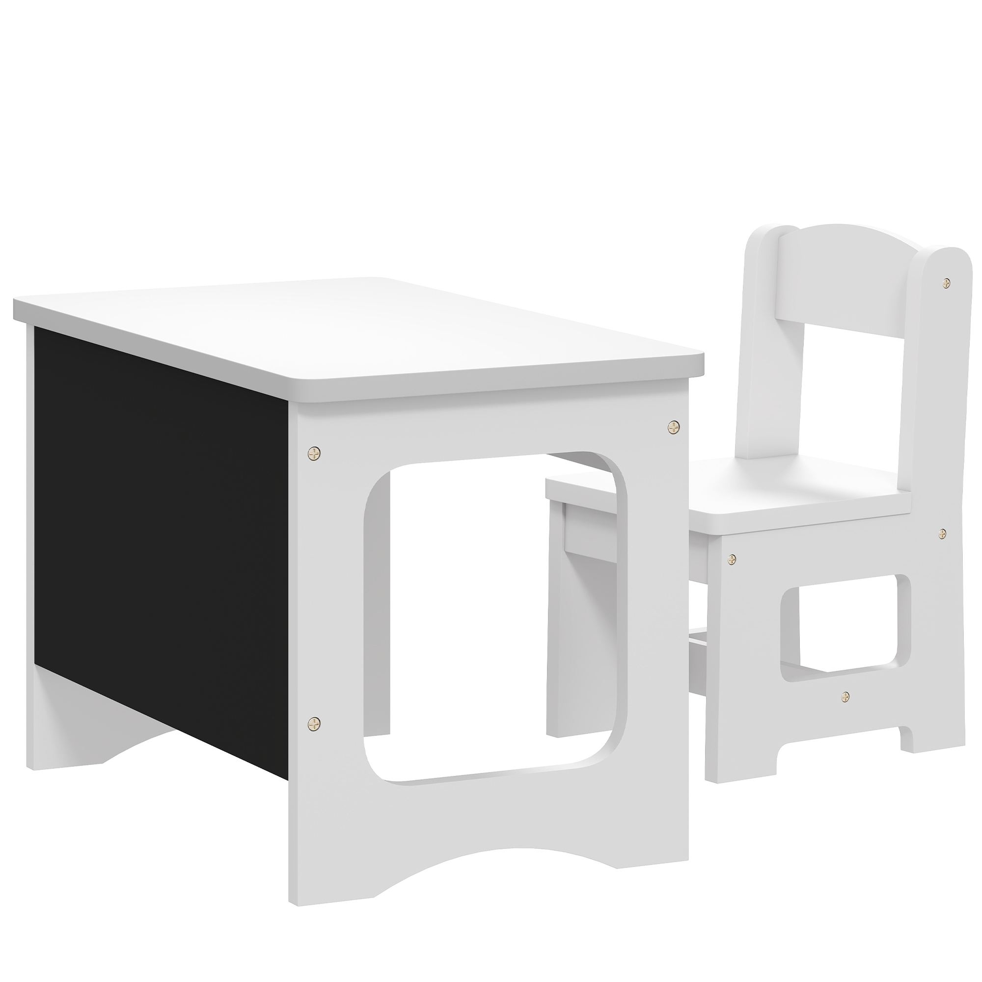 Ensemble table et chaises pour enfants MDF, AIYAPLAY