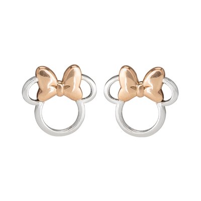 Minnie Mouse Earrings in Sterling Silver DISNEY