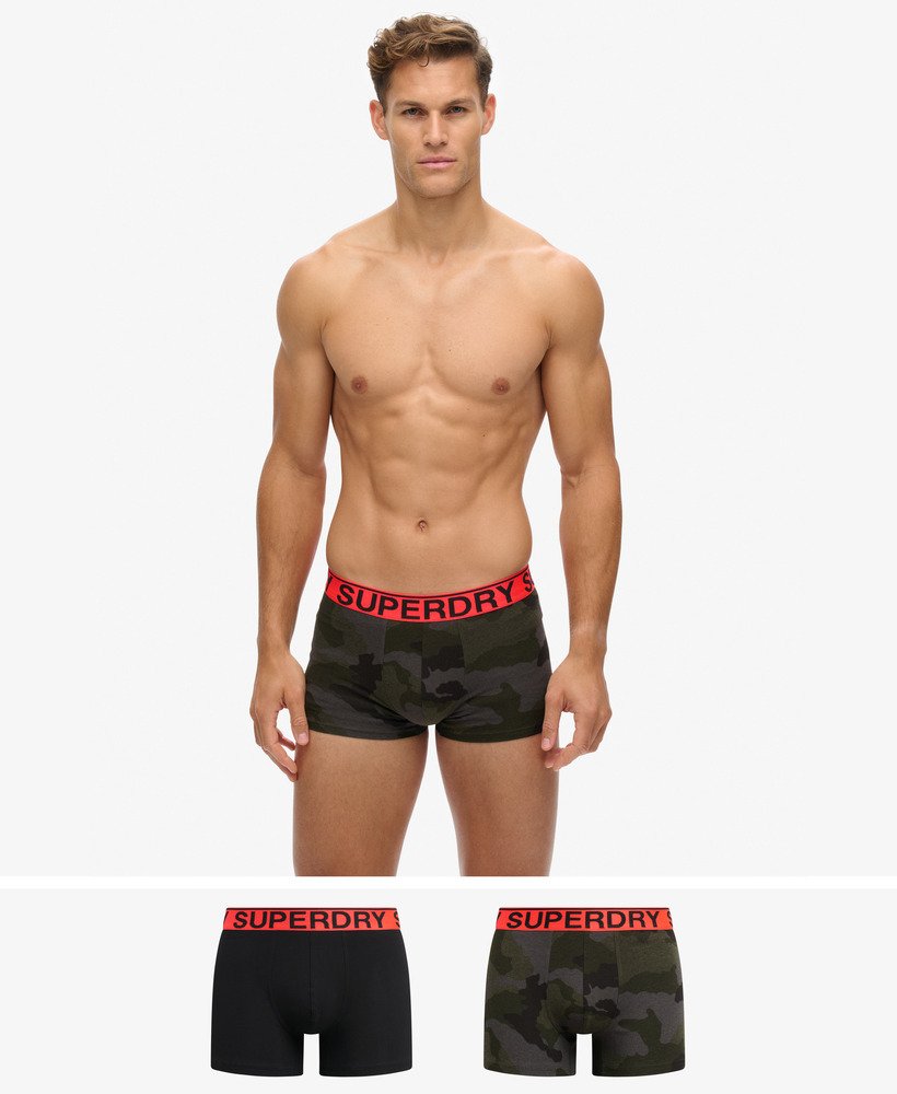 Lot de deux caleçons, SUPERDRY