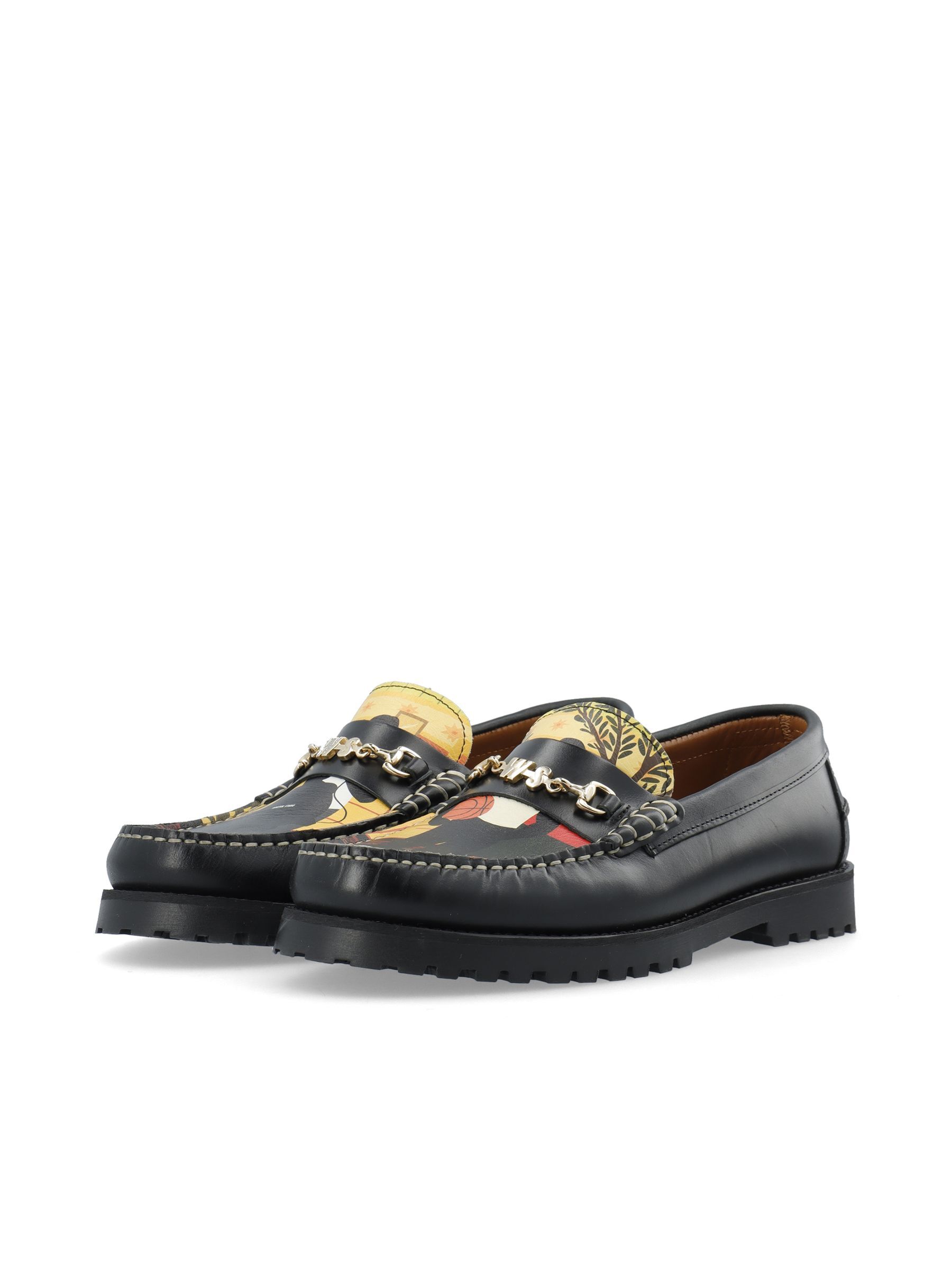 Mocassins, BIANCO