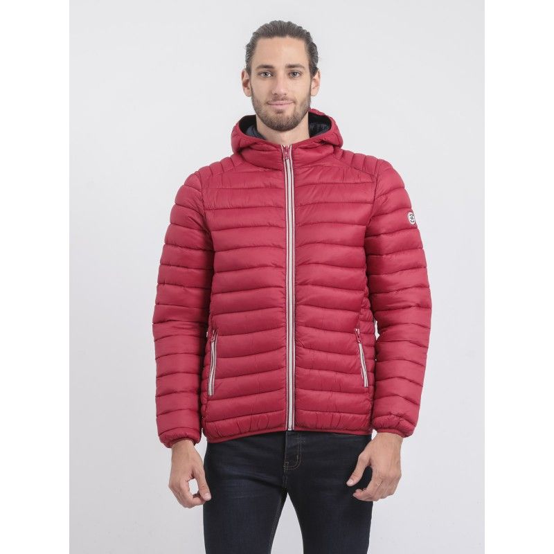 Doudoune lacoste rouge on sale homme