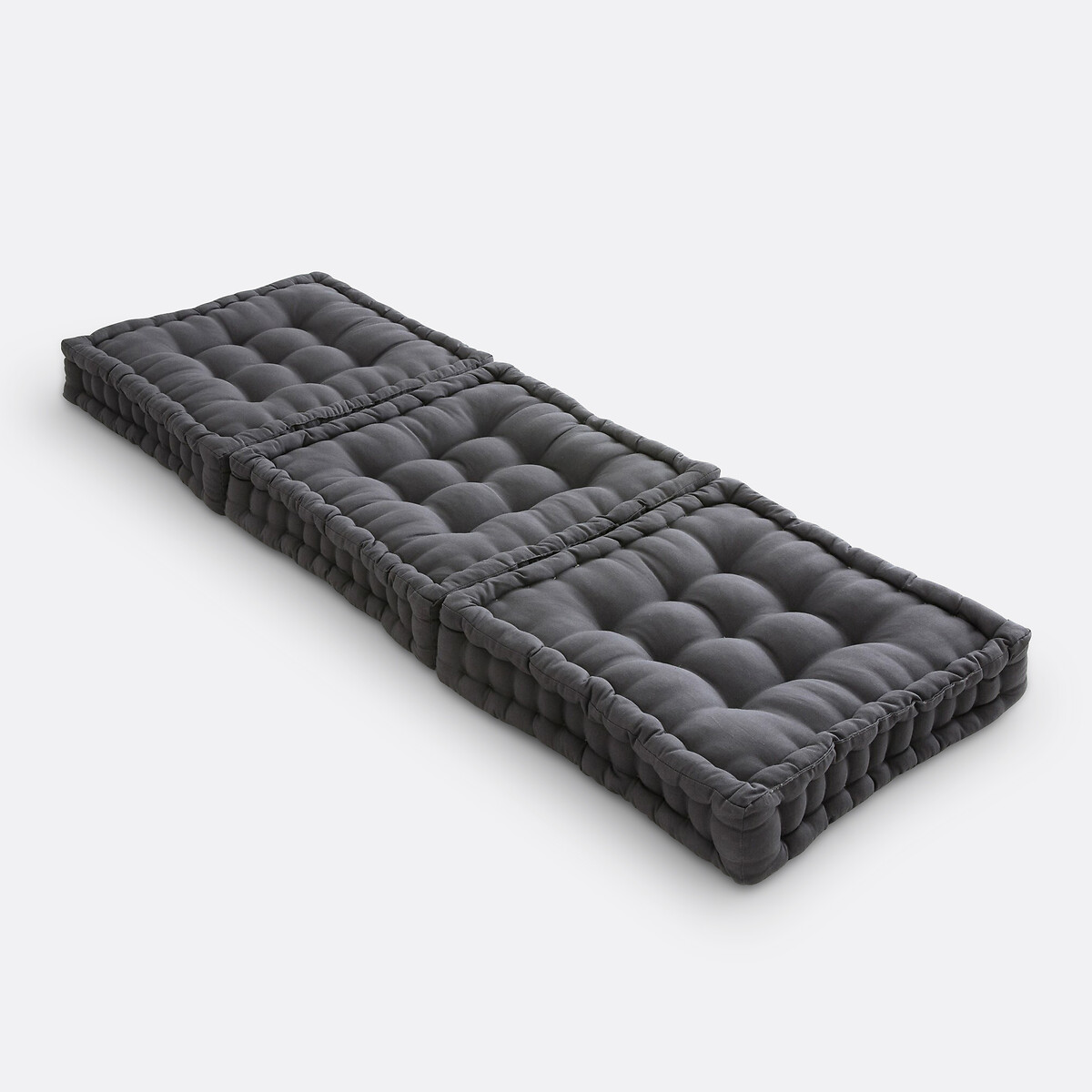 Modulaire grondmatras van gerecycleerd katoen, Scenario