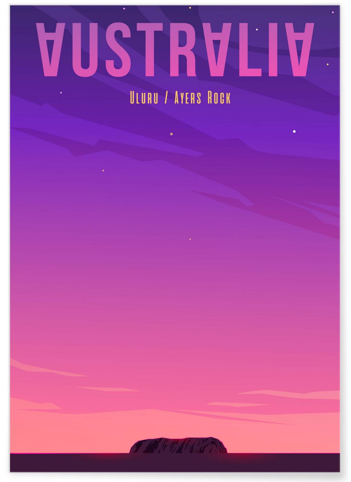 Poster Australie, L'AFFICHERIE