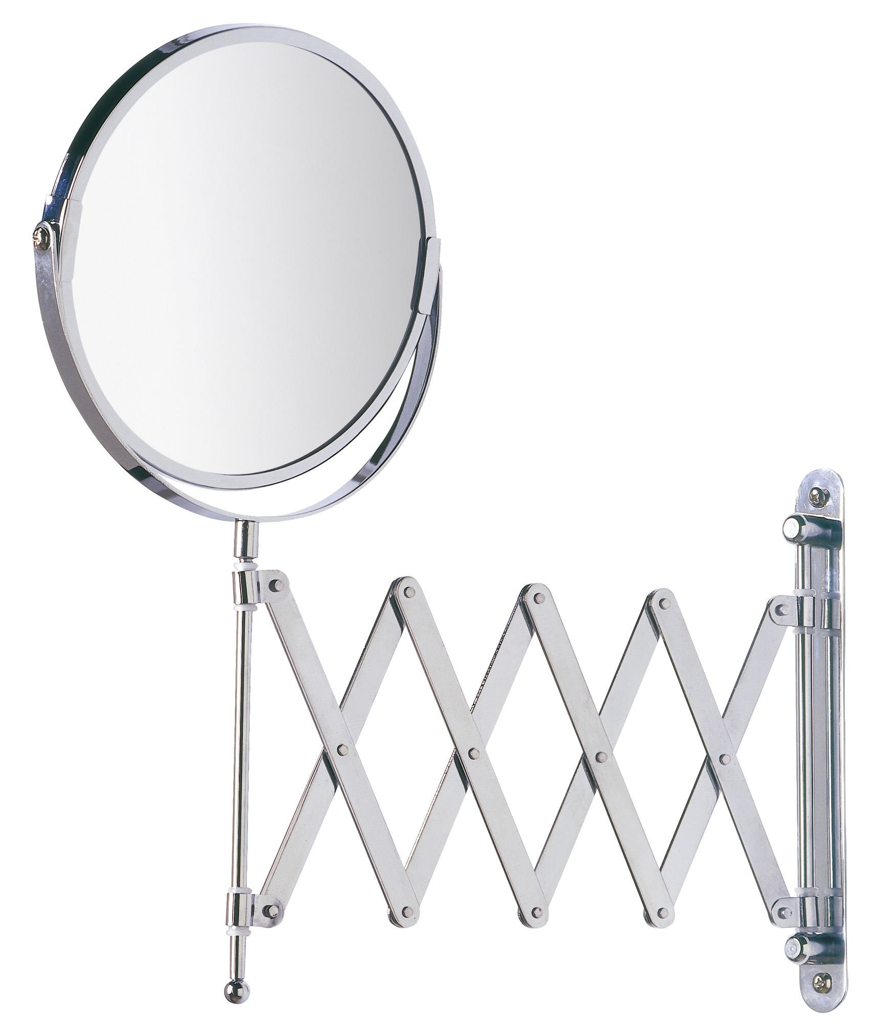 Miroir mural grossissant x3 bras télescopique, WENKO