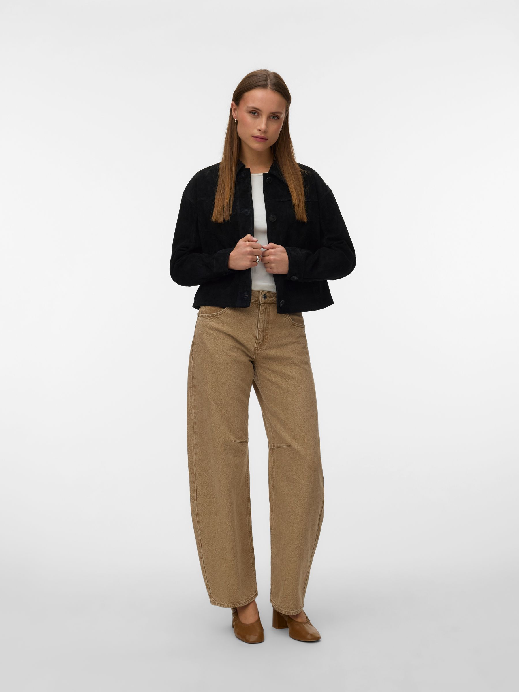 Veste En Daim, VERO MODA