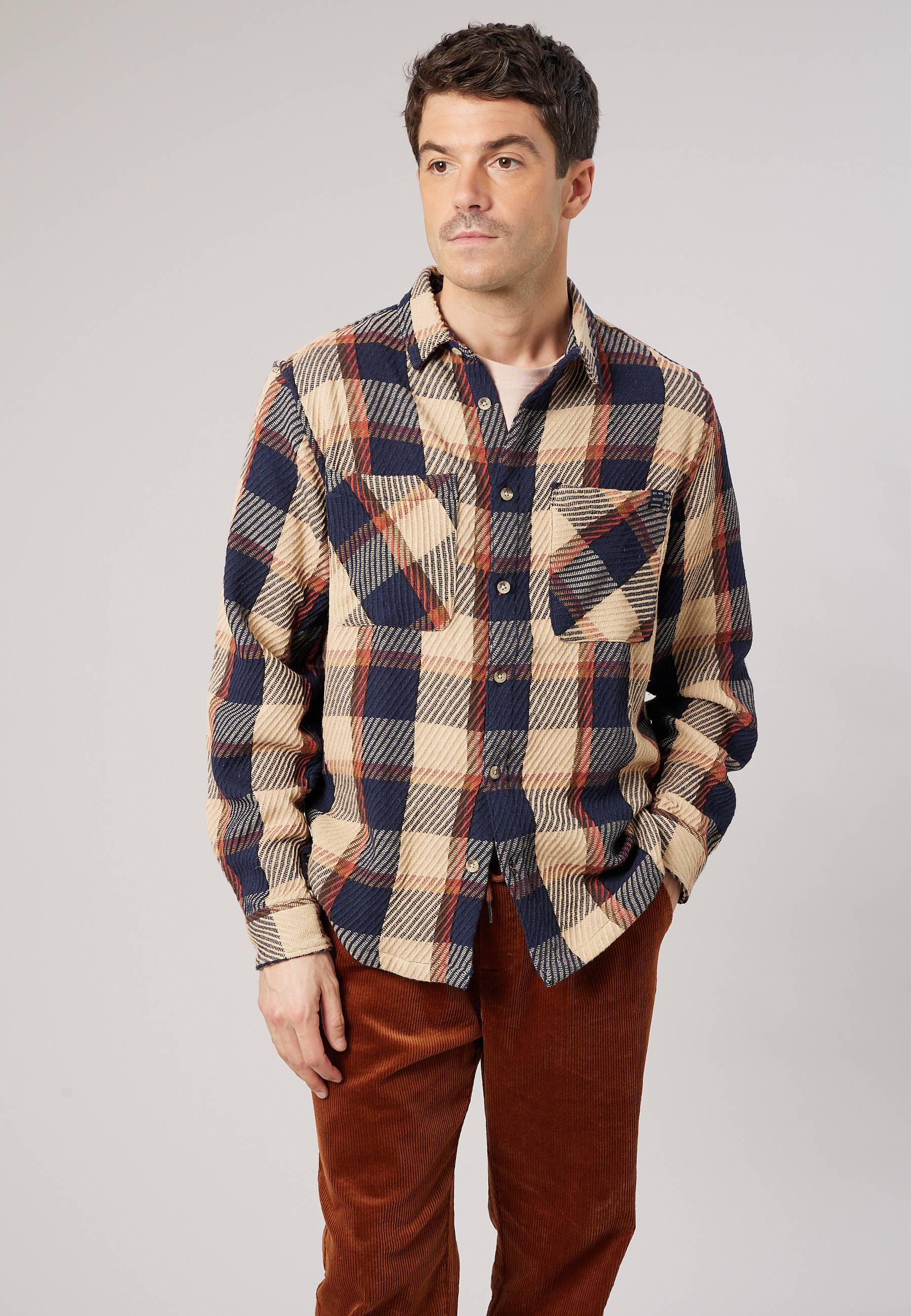 Chemise homme en 100% coton WALKER, DEELUXE