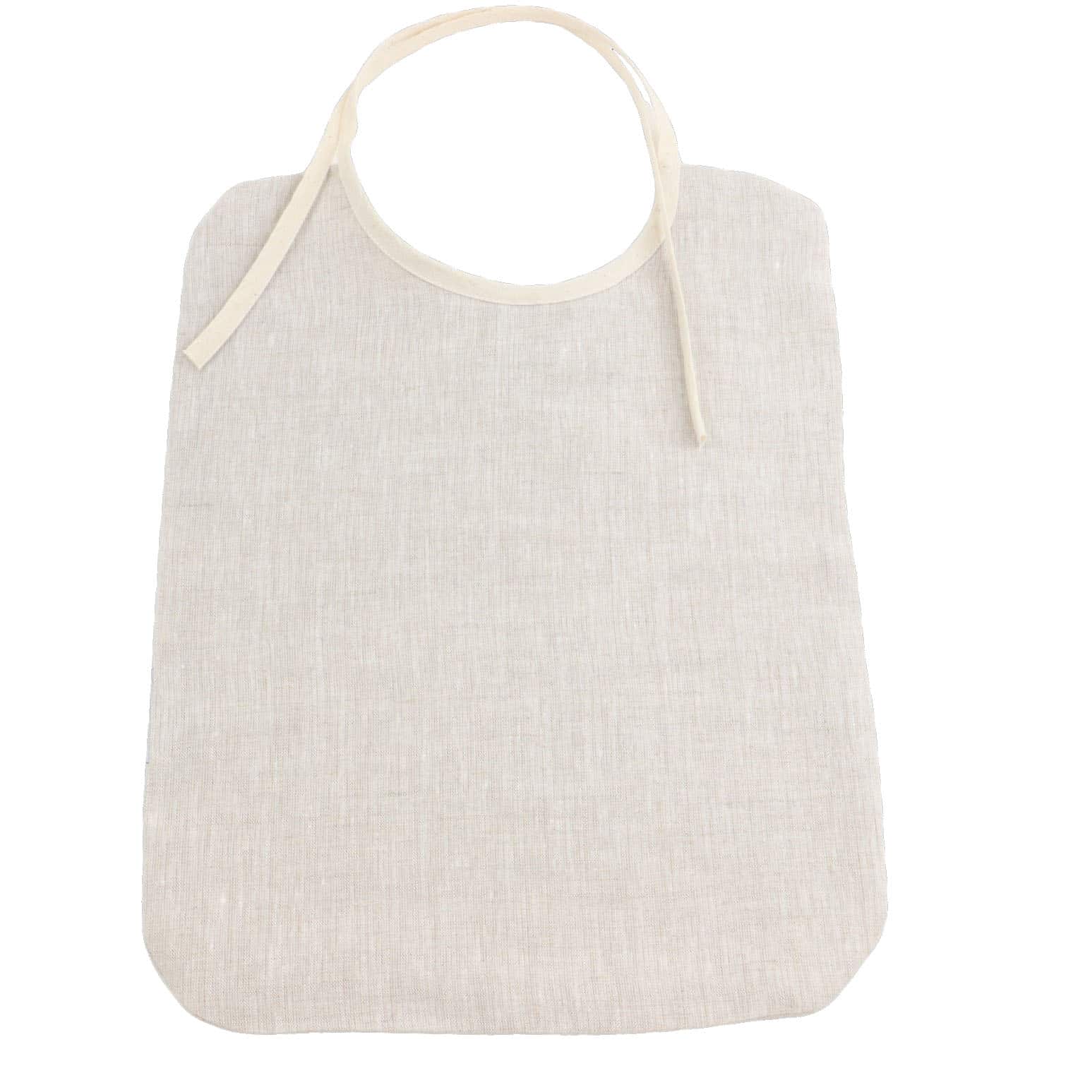 Bavoir adulte 100% lin naturel ALLURE, LINANDELLE
