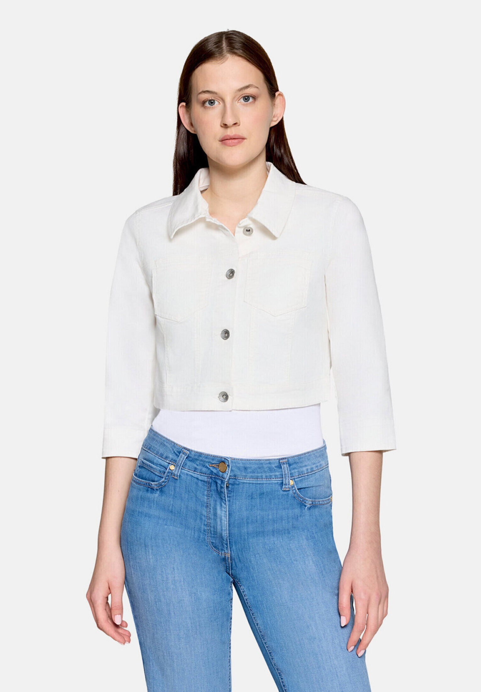 Veste en jean à manches 3/4, BETTY BARCLAY