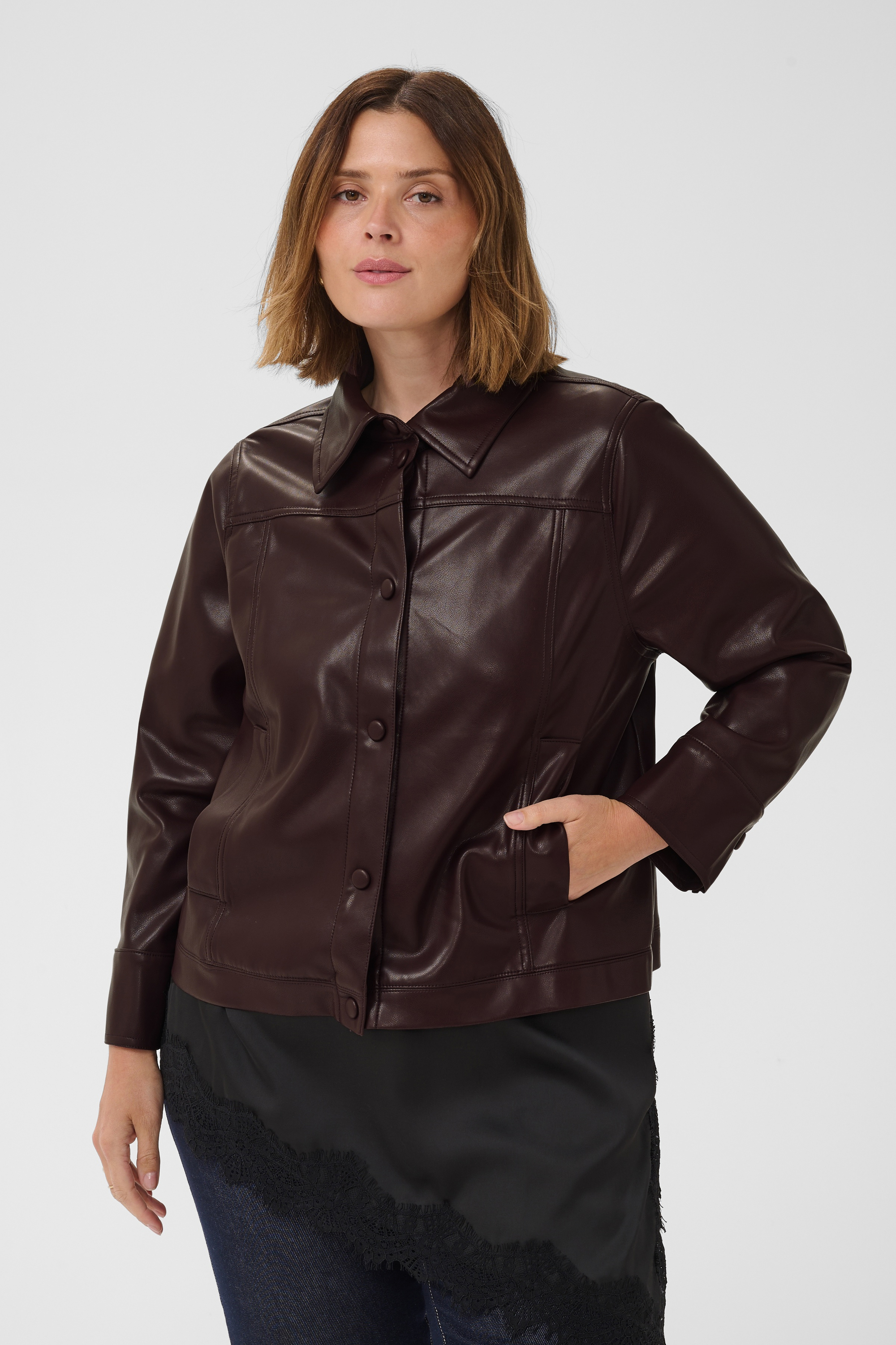 Manteau, KAFFE CURVE