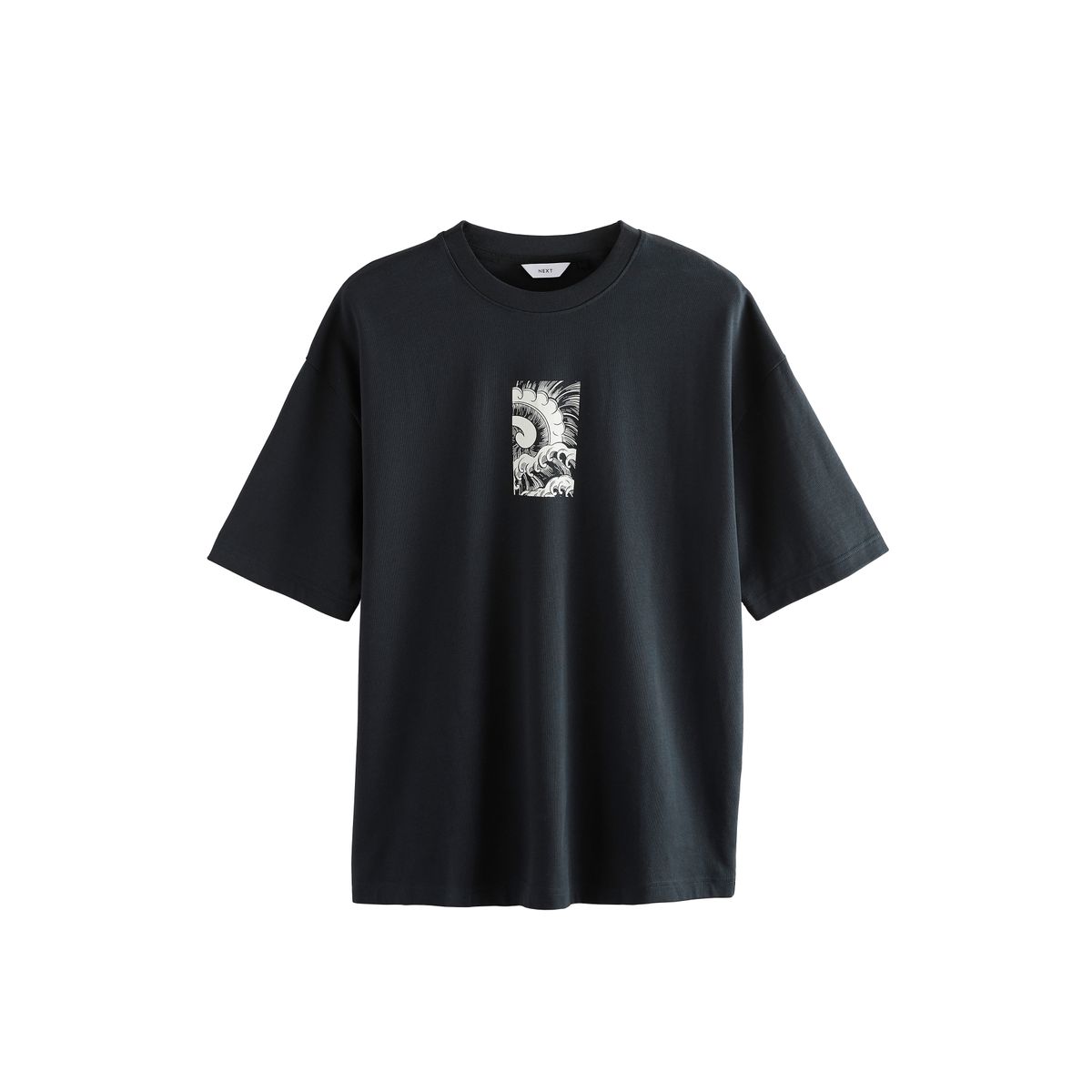 T-shirt avec imprimé surf japonais, NEXT