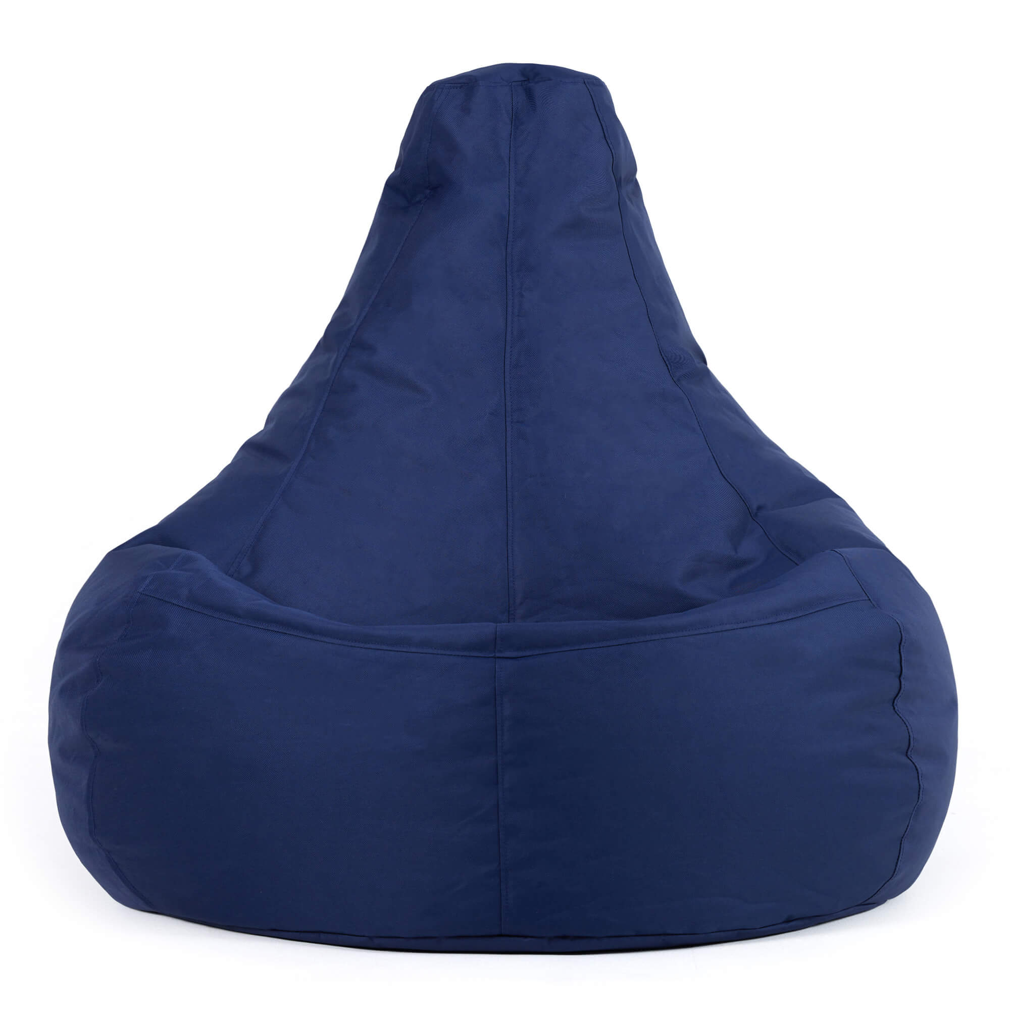 Pouf Poire Jetcloud Sans Remplissage - Housse Dossier Haut Gris Foncé S (70x80cm) - Intérieur Et Extérieur