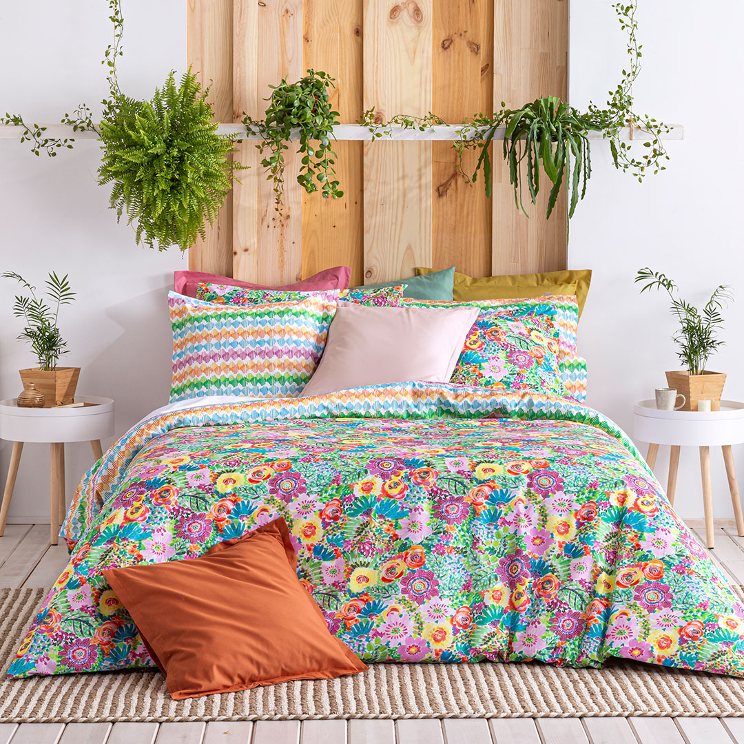 Housse de couette 100% coton LOLA, NAF NAF HOME