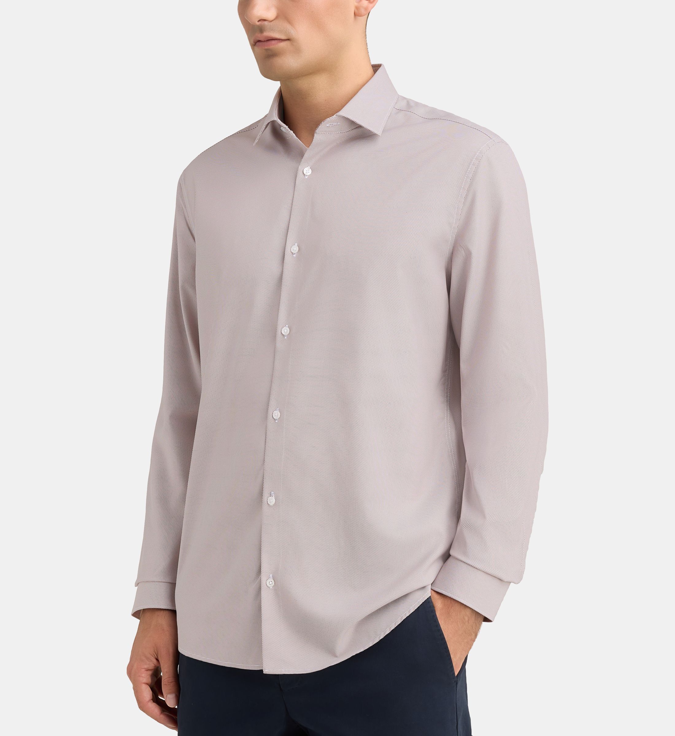 Chemise droite htecpri micro vagues, GALERIES LAFAYETTE