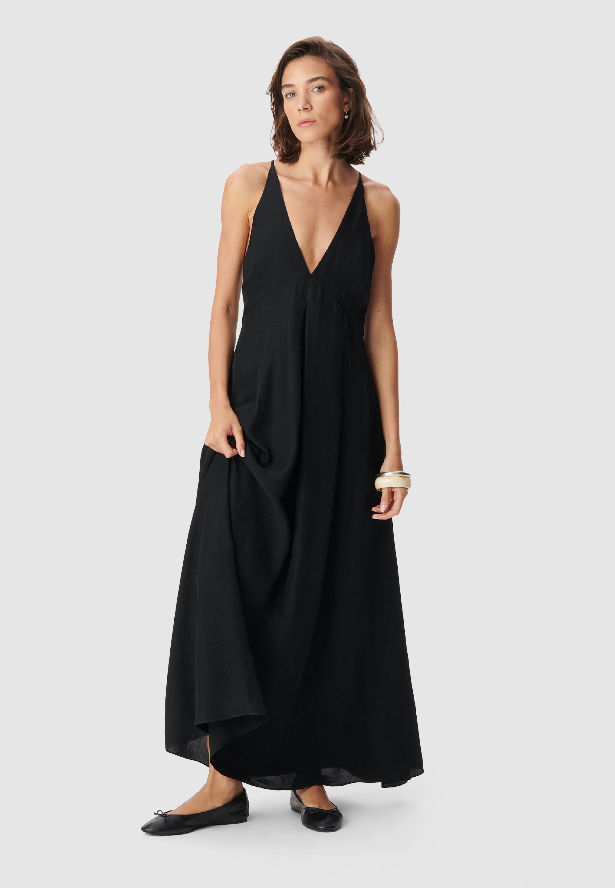 Robe longue fines bretelles, IKKS