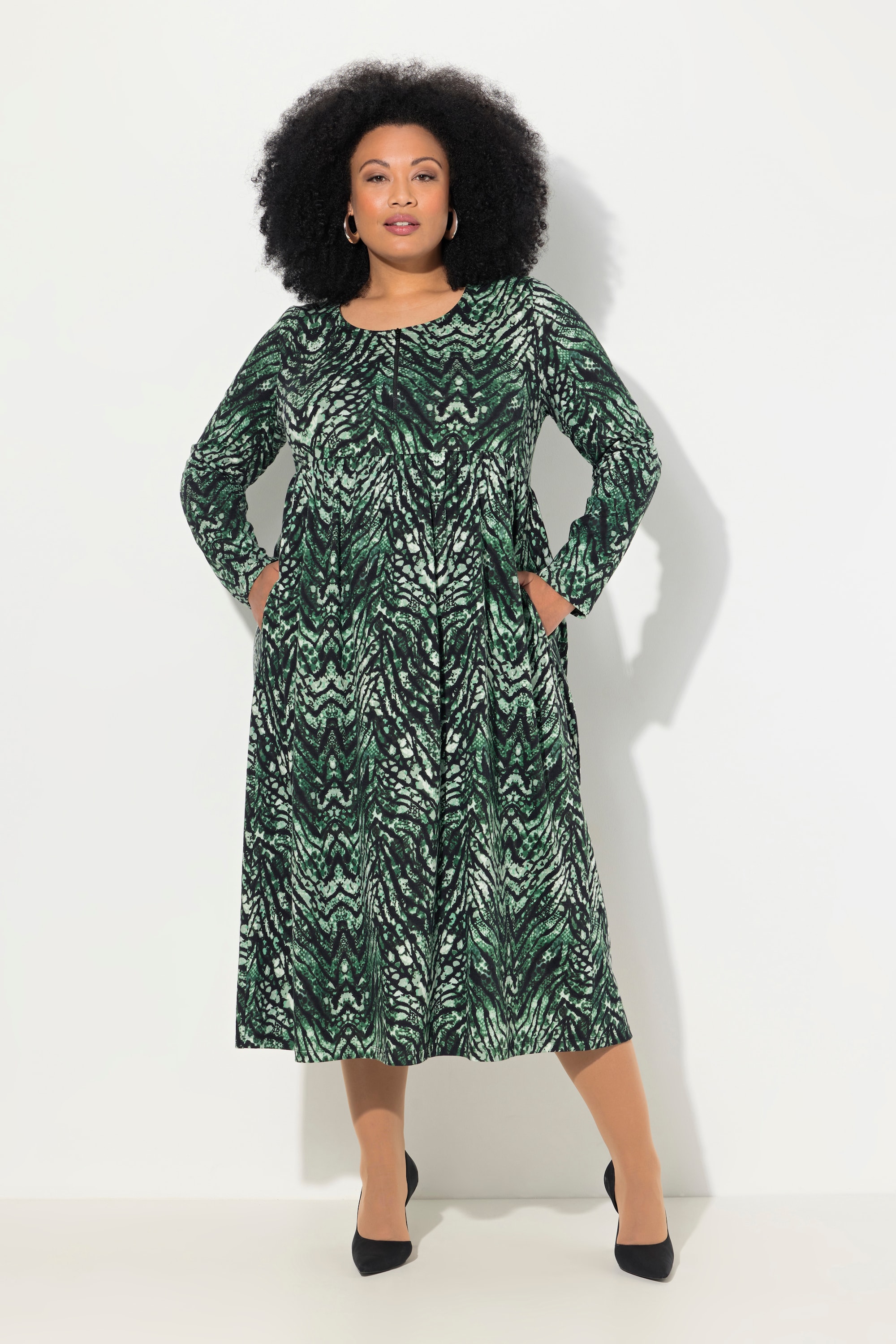 Robe en jersey motif peau de serpent, ULLA POPKEN