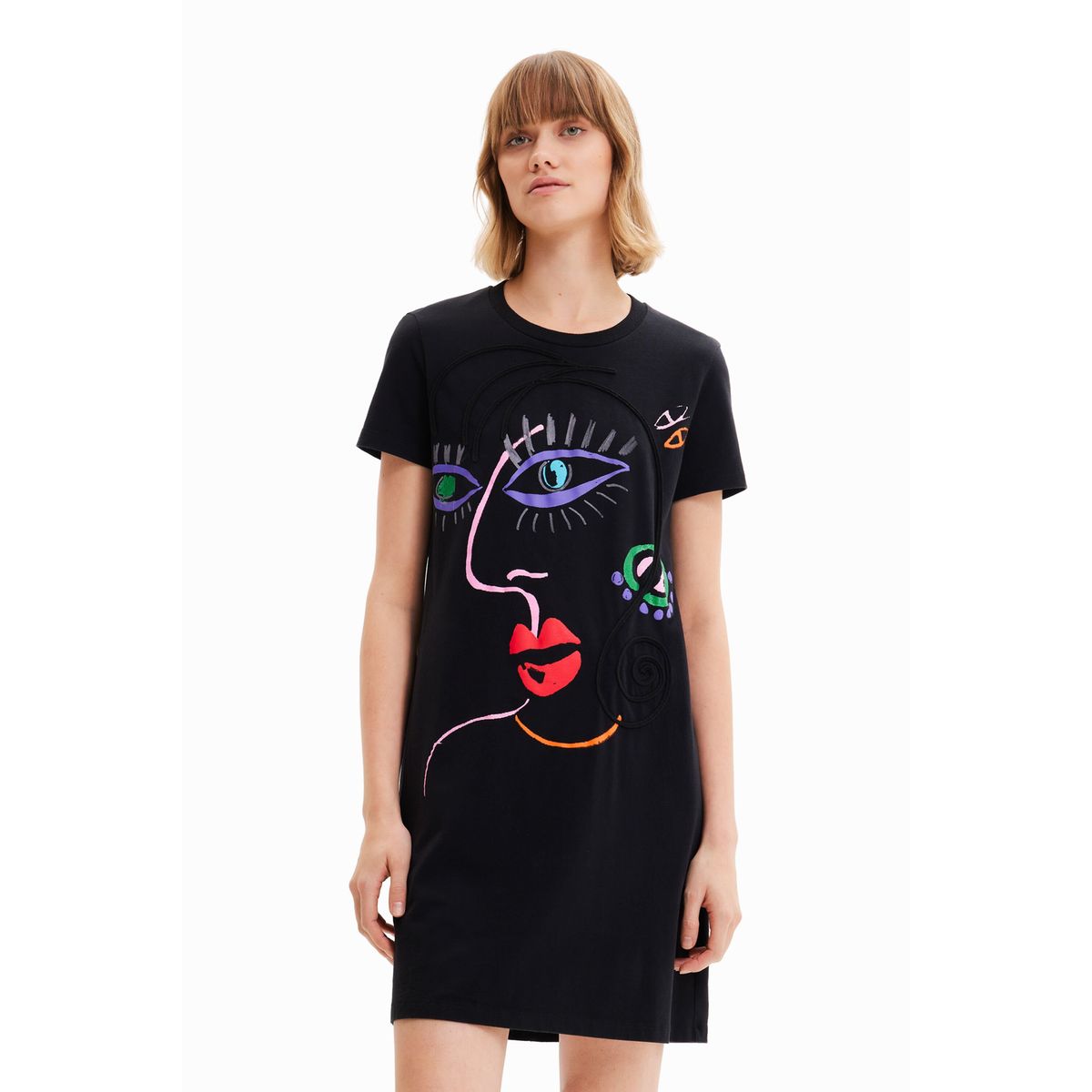 Robe tee shirt rouge hot sale