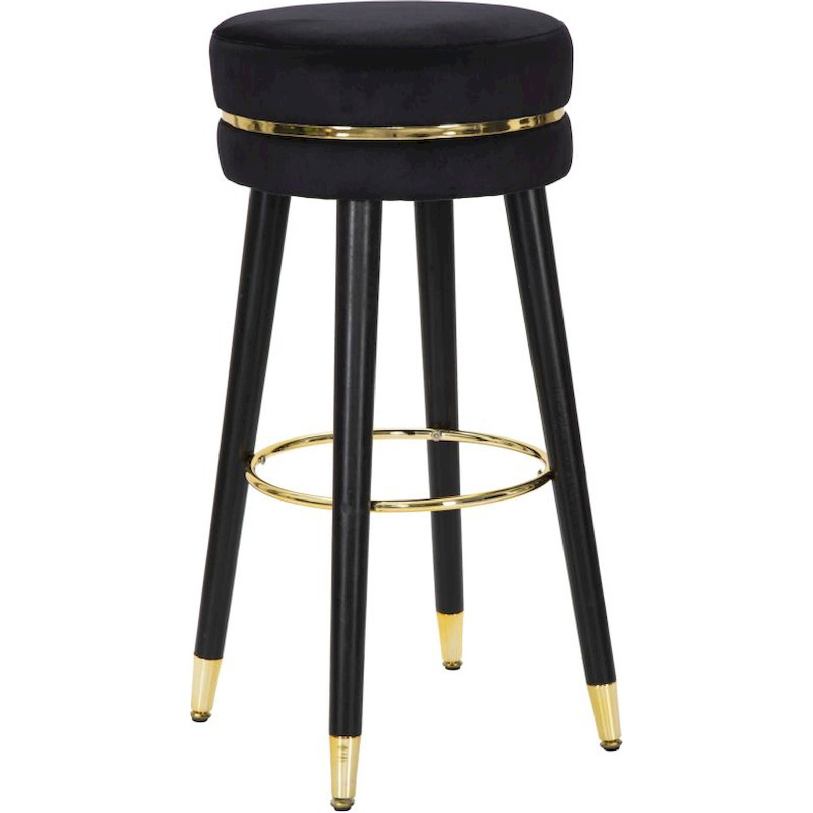 Tabouret de bar rembourré repose-pieds GLAM, RECOLLECTION