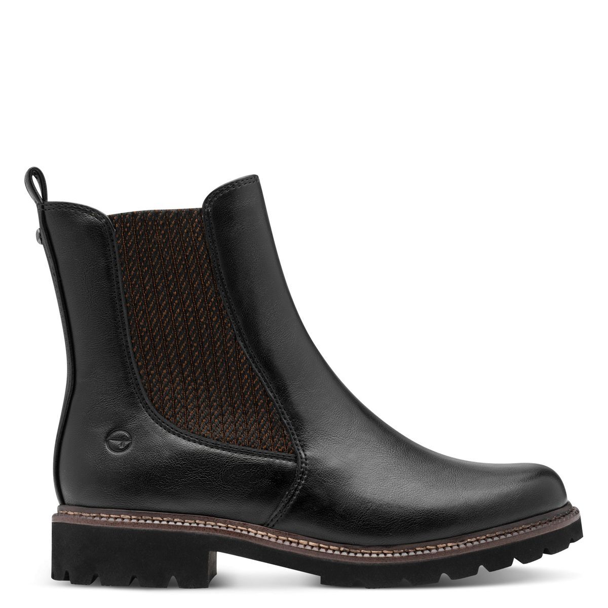 Bottine Chelsea talon bloc, TAMARIS