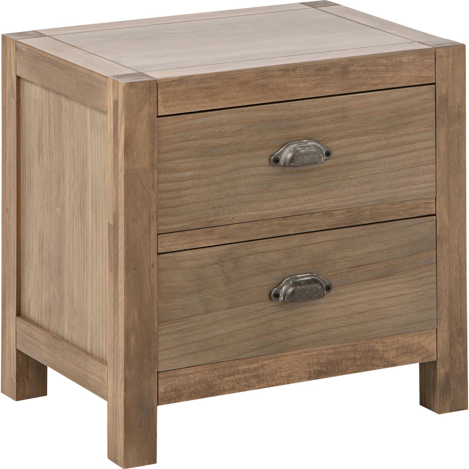 Table de chevet en bois de pin massif, RECOLLECTION