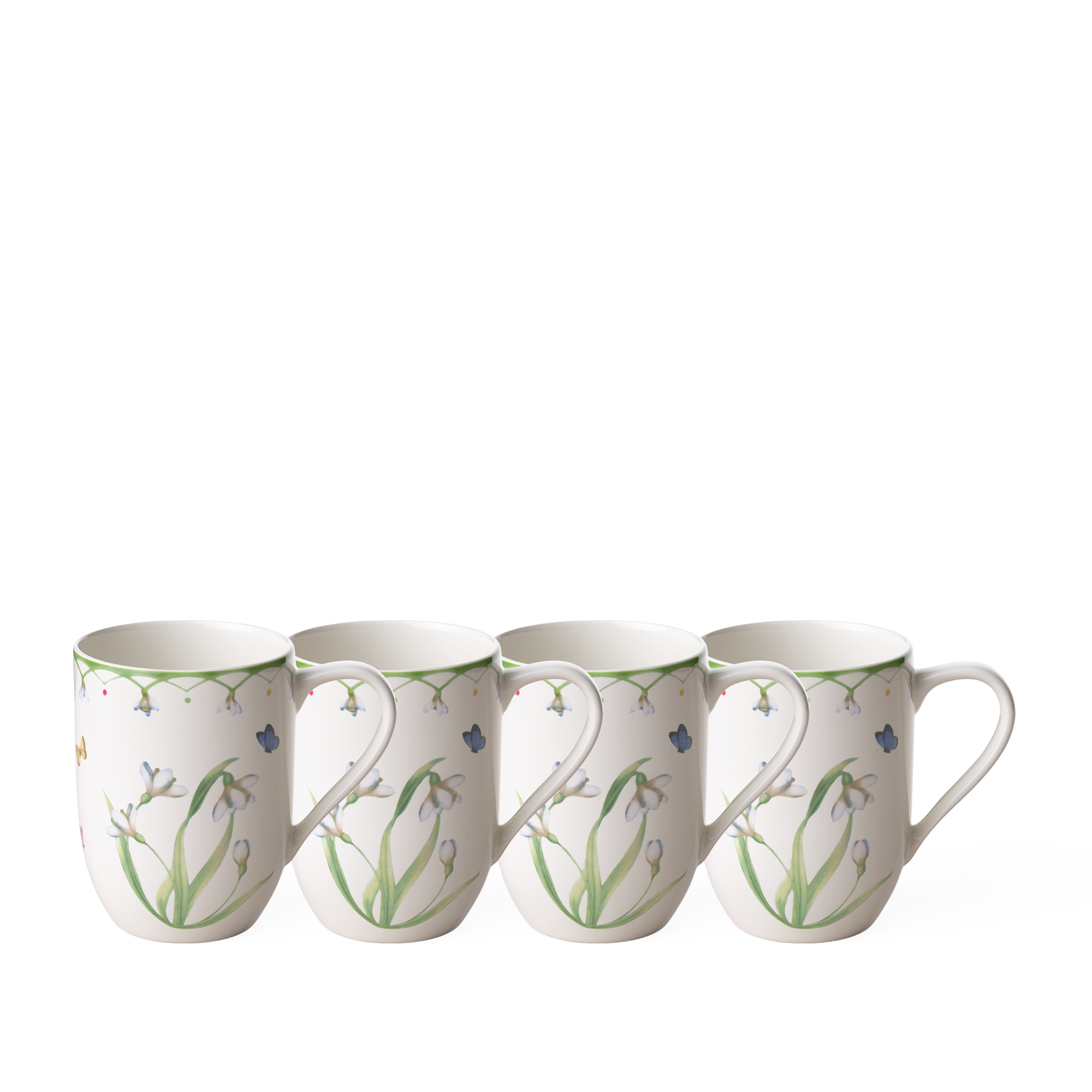 Mug Avec Anse, 4 Pièces COLOURFUL SPRING, VILLEROY & BOCH