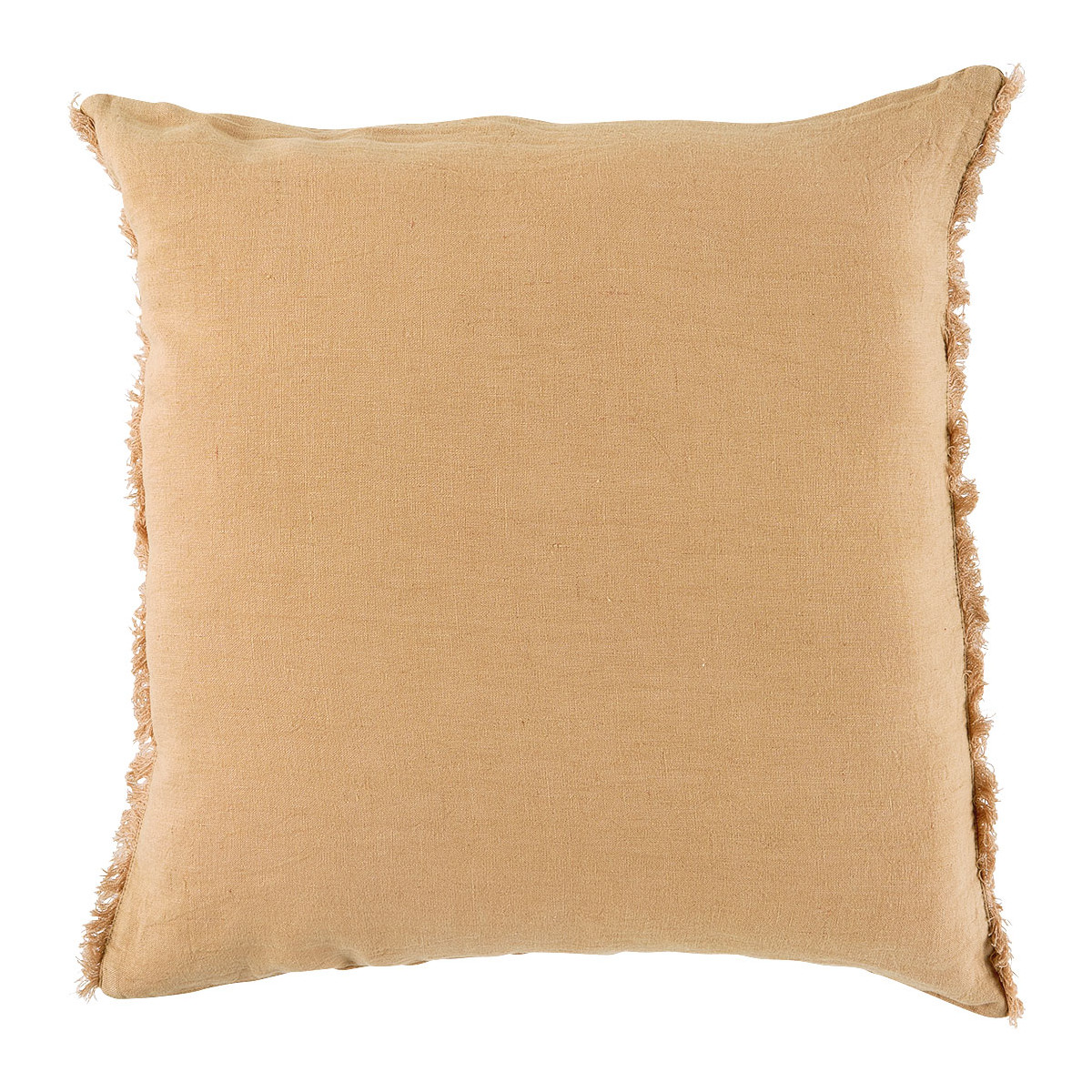 Housse de coussin CHLOÉ lin lavé, BLANC D’IVOIRE