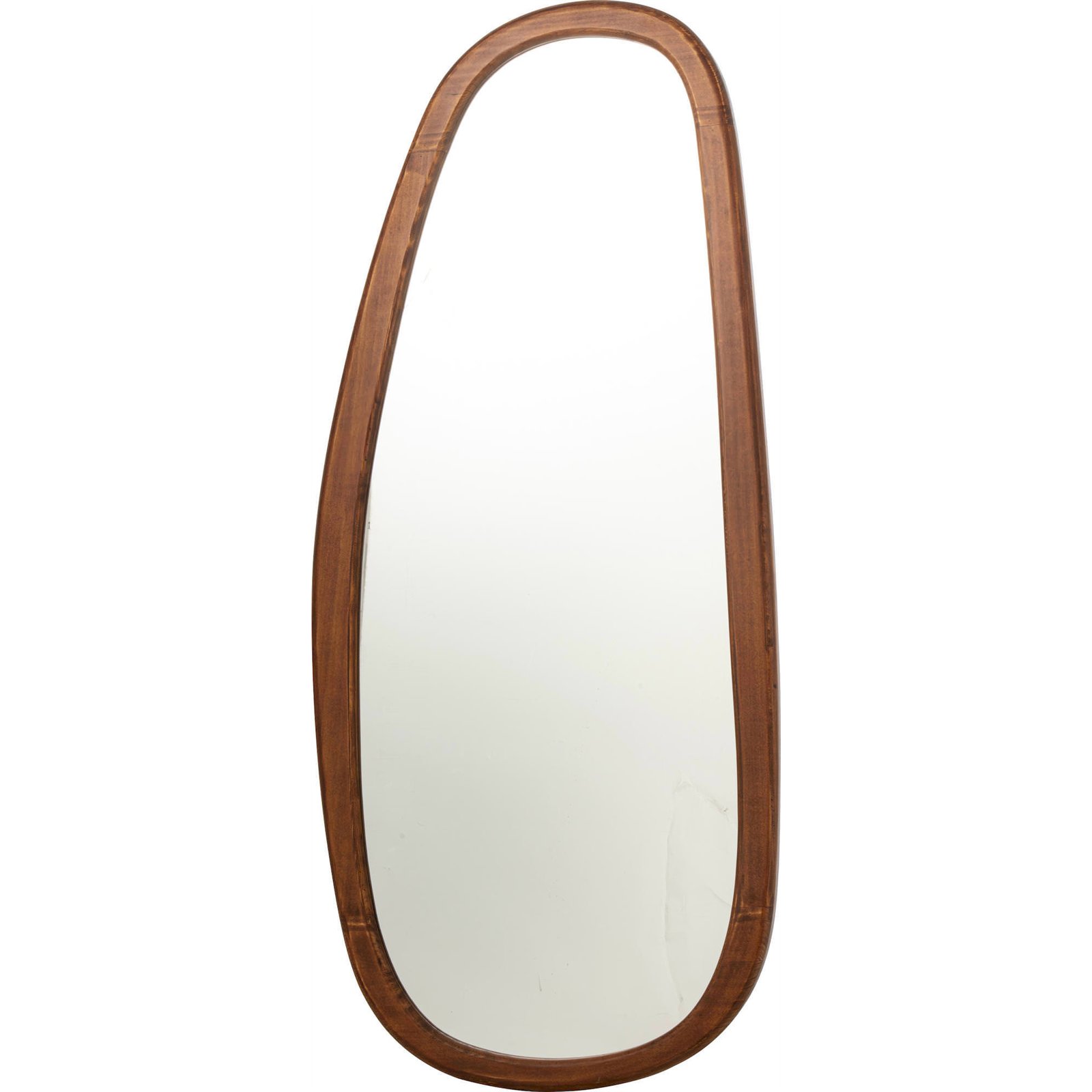 Miroir mural en verre, Cadre en noyer, RECOLLECTION
