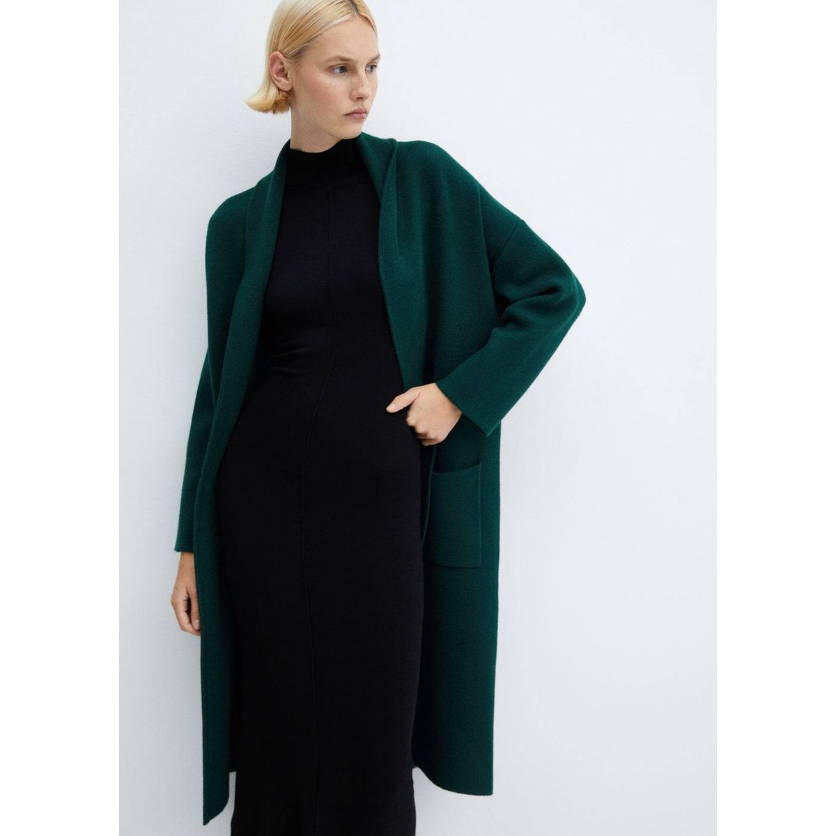 Manteau avec poche ventrale clearance