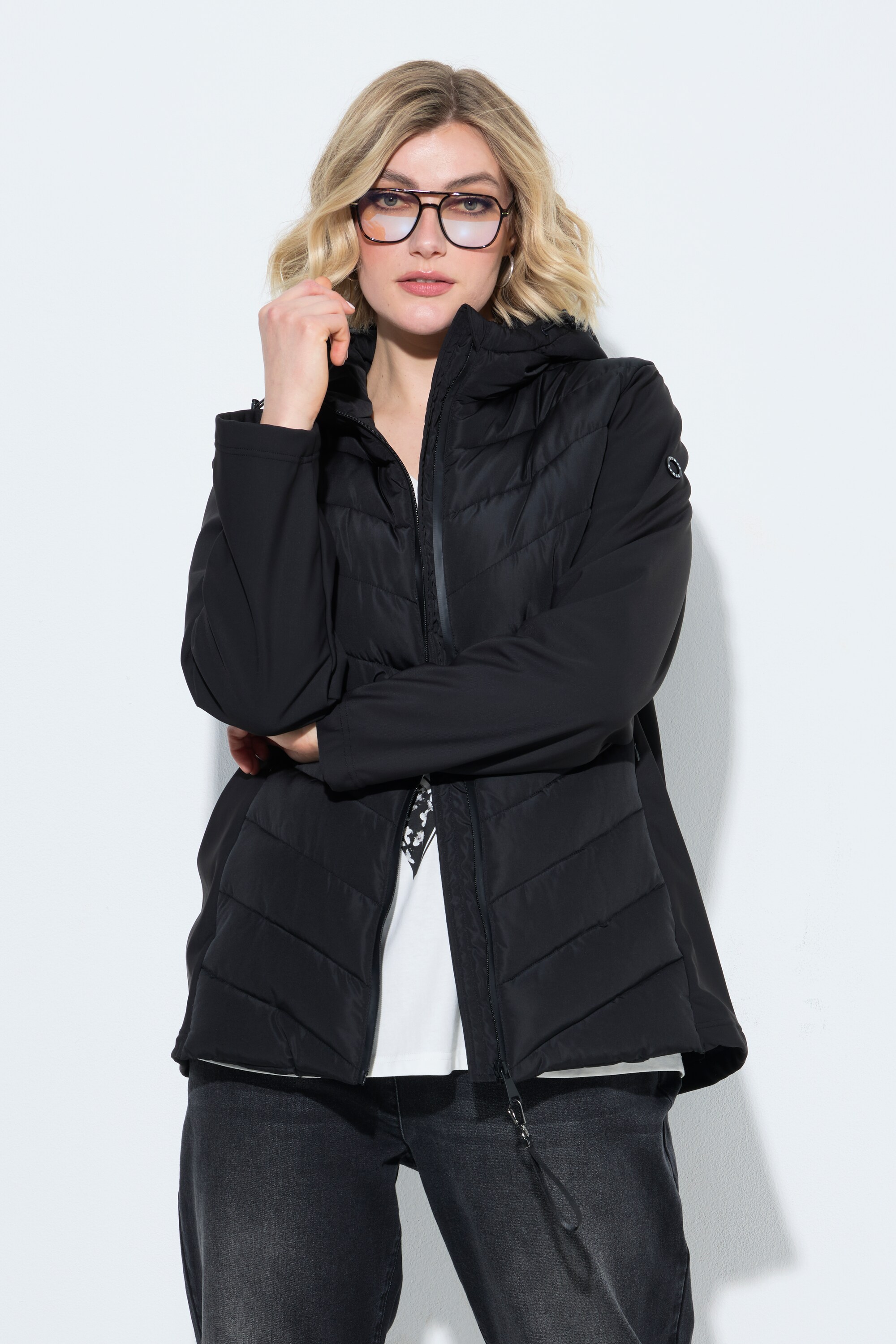 Veste hybride HYPRAR, mélange de matières, ULLA POPKEN