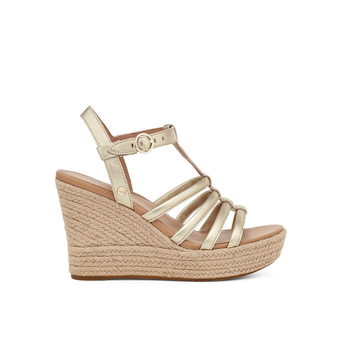 Cressida wedge sandals , gold-coloured, Ugg | La Redoute